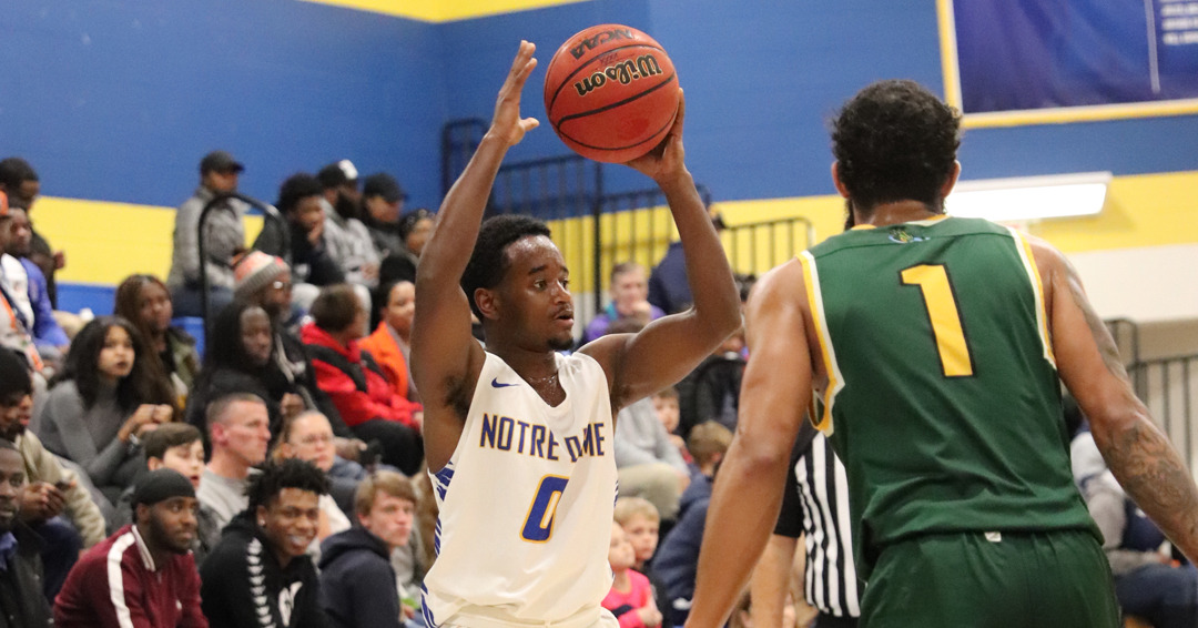 Jordan Burton Men's Basketball Notre Dame College Athletics