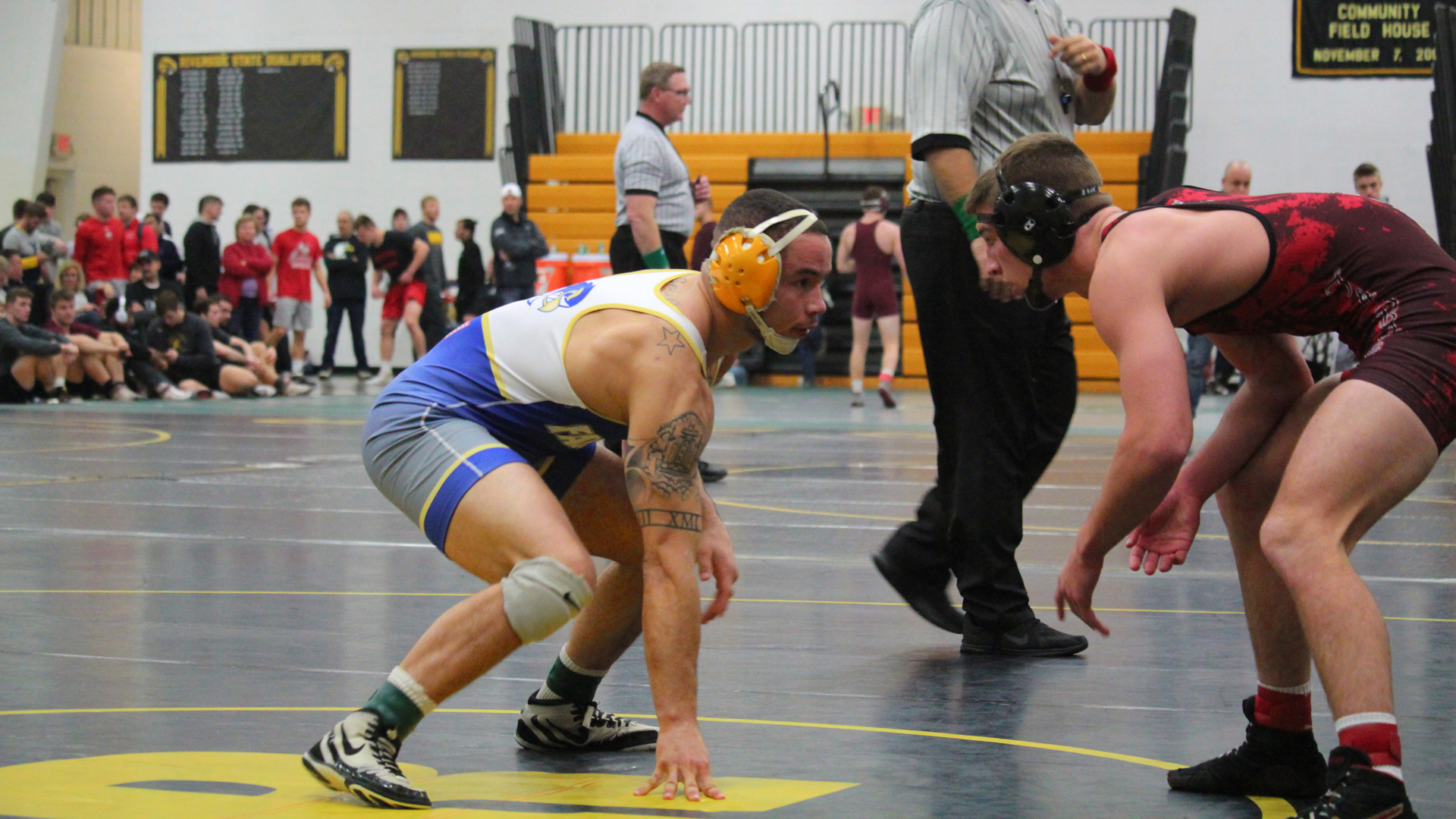 Emilio Fowler Wrestling Notre Dame College Athletics