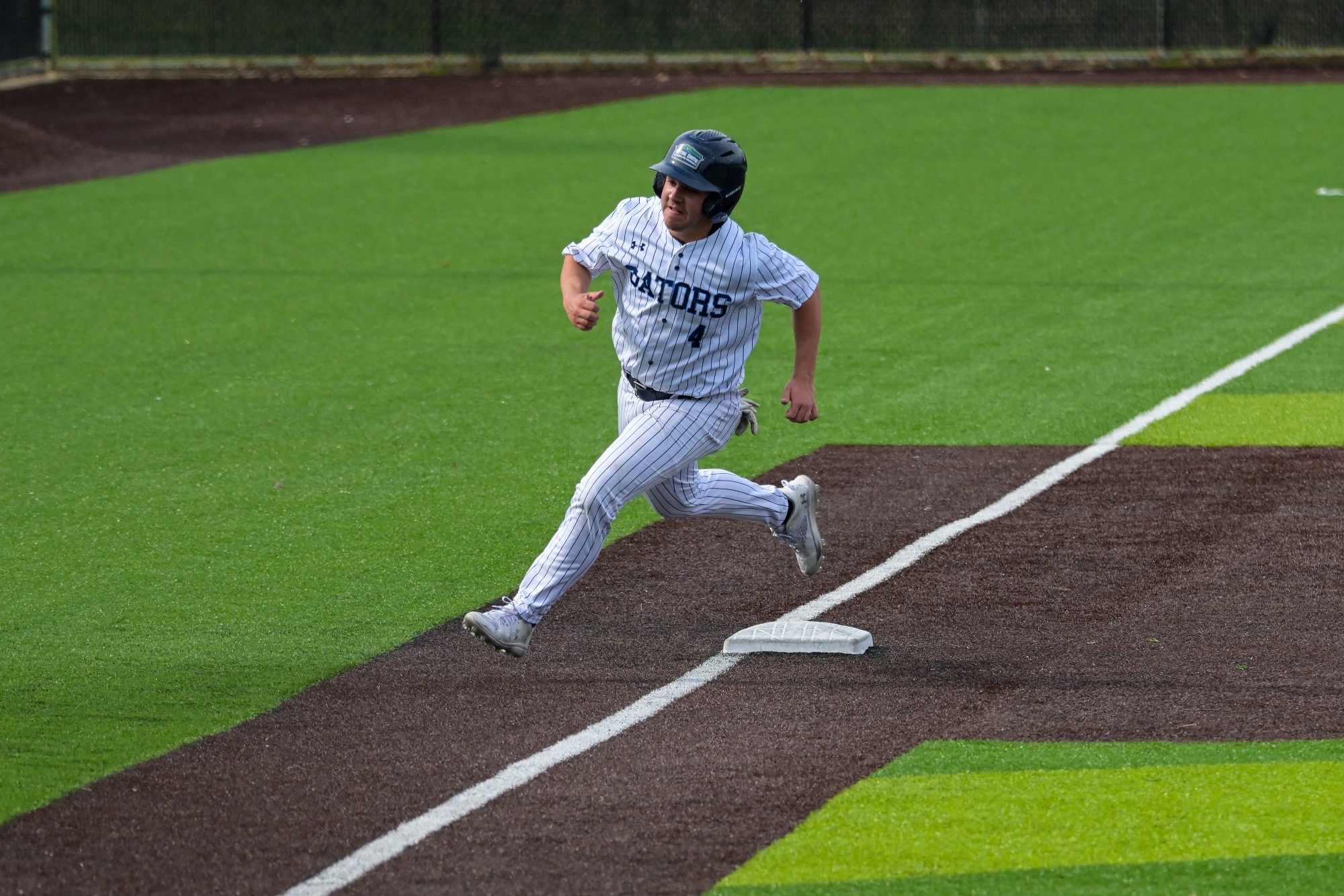 R. Parks Rounding Third