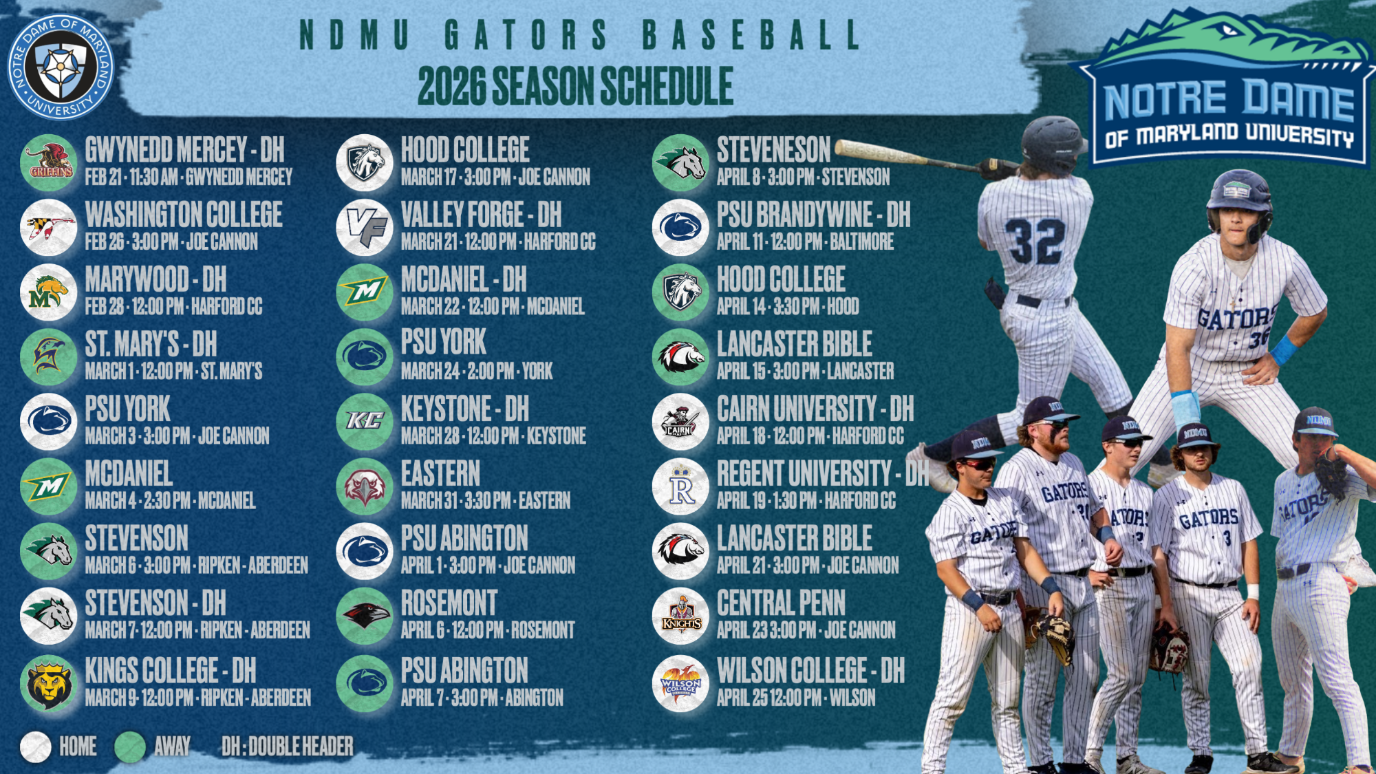 Baseball 2026 Schedule