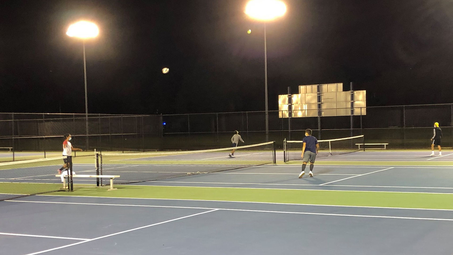 Soccer Tennis Tournament Under the Lights