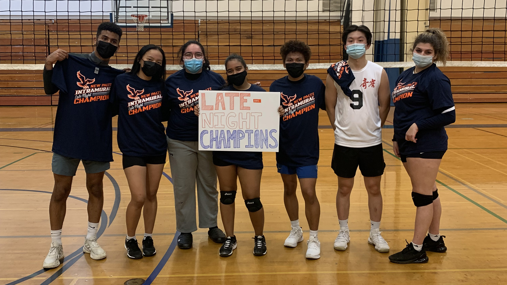 Intramural 6v6 Late-Night Volleyball Champions 