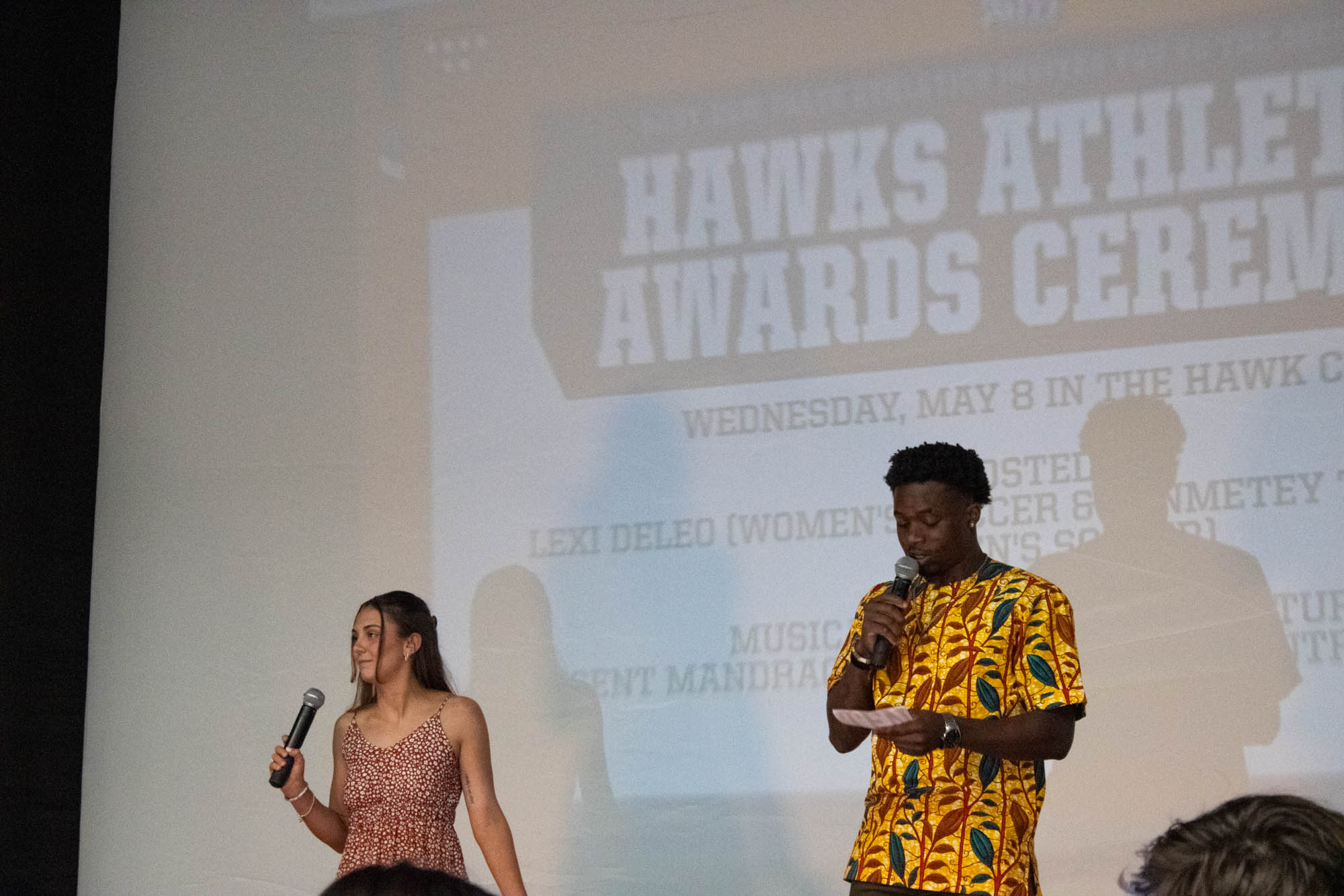 Lexi DeLeo and Tenmettey Tetteh-Nartey