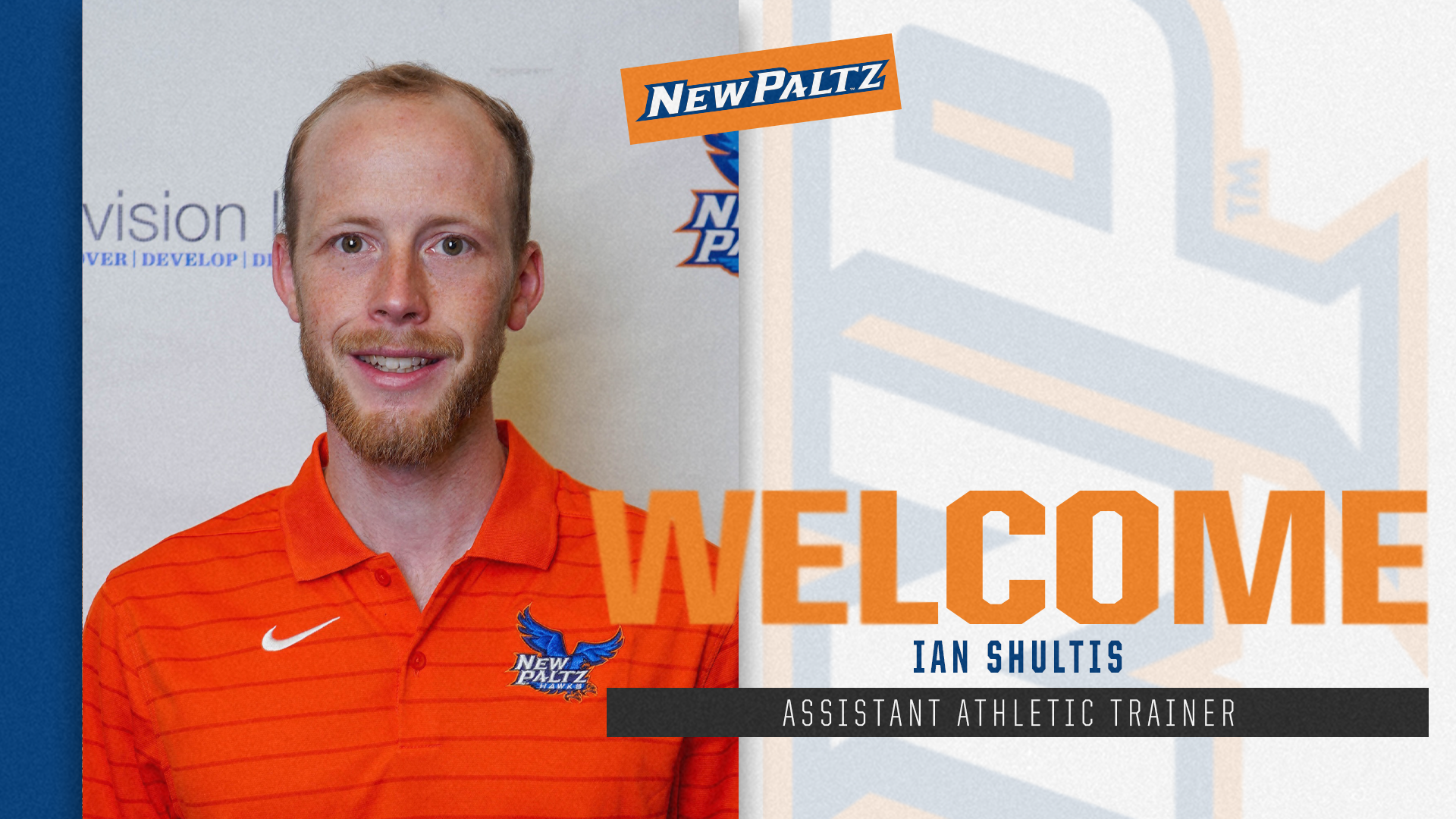 Ian Shultis Assistant Athletic Trainer Higher Graphic