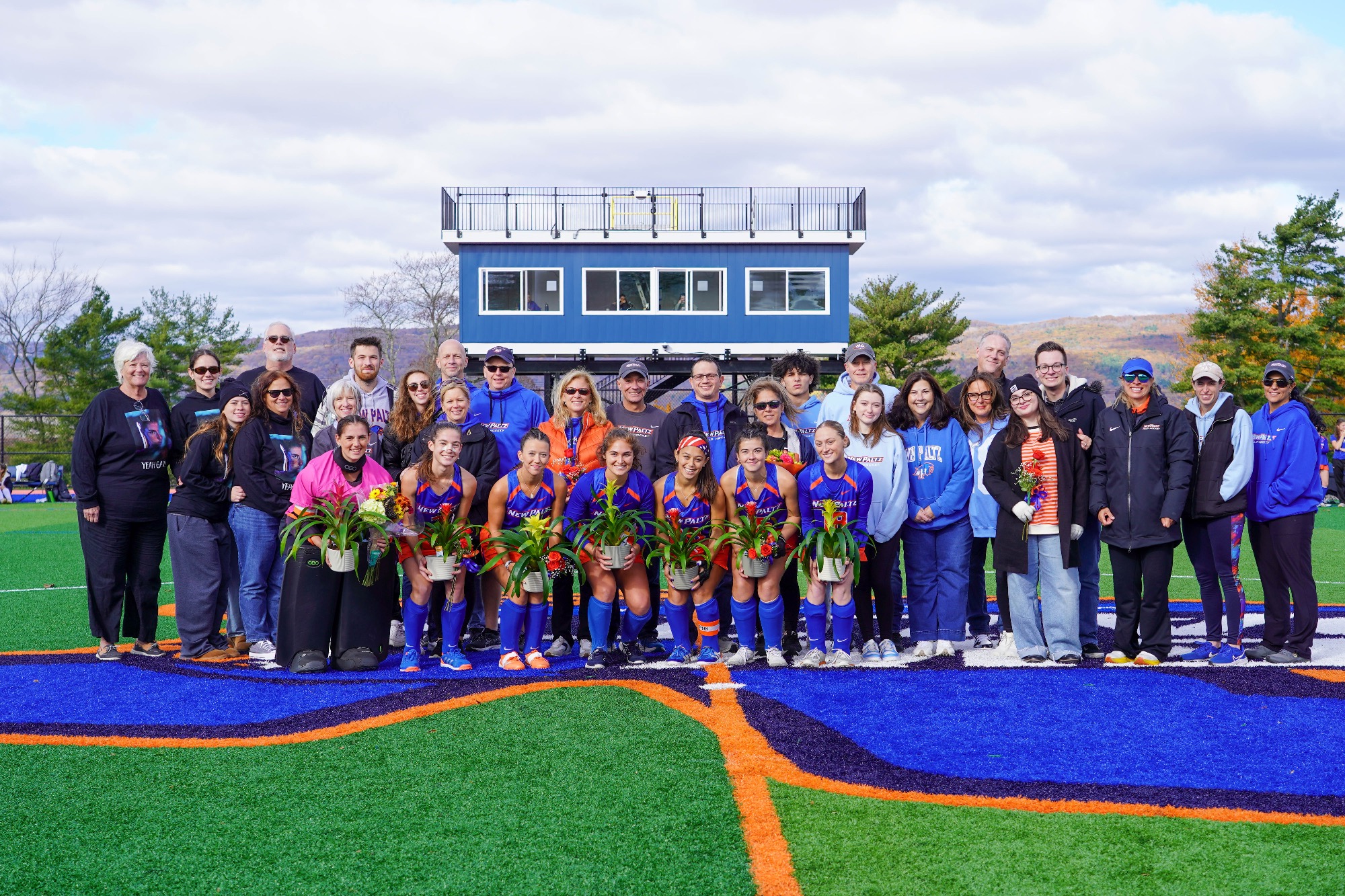 Senior Day 2025 team