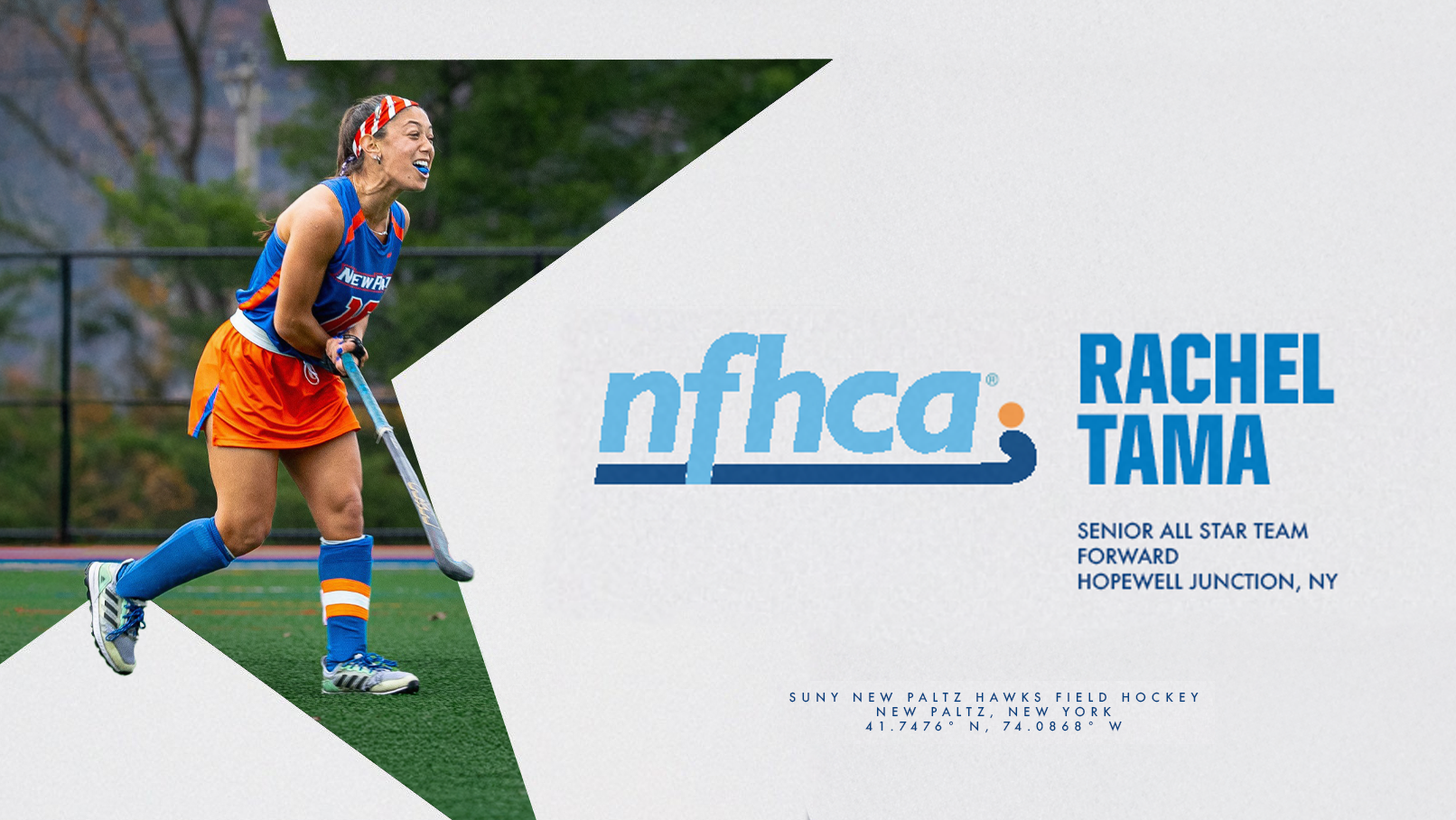 Rachel Tama Field Hockey NFHCA All-Star main story graphic