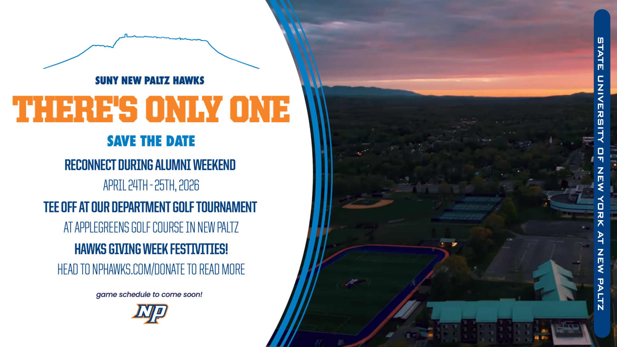 2026 Alumni and Giving Week Save the Date