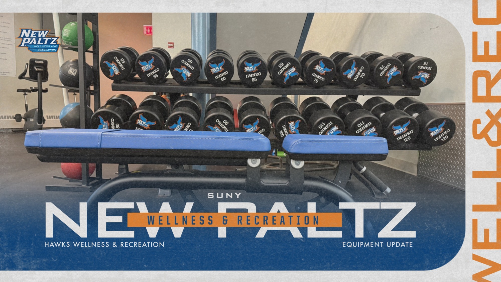 Wellness & Recreation new benches main story graphic