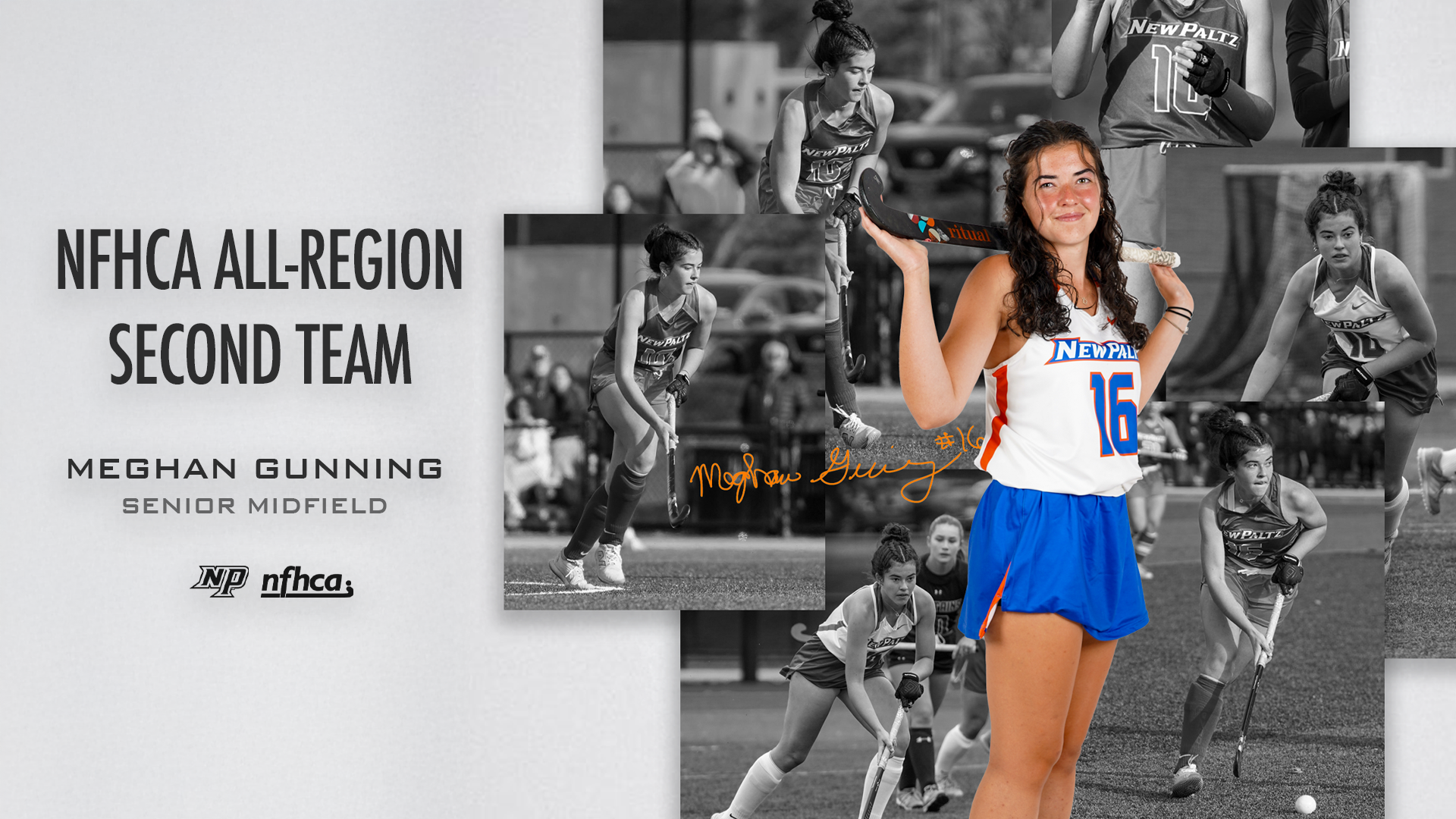 Meghan Gunning NFHCA All-Region 2025 graphic