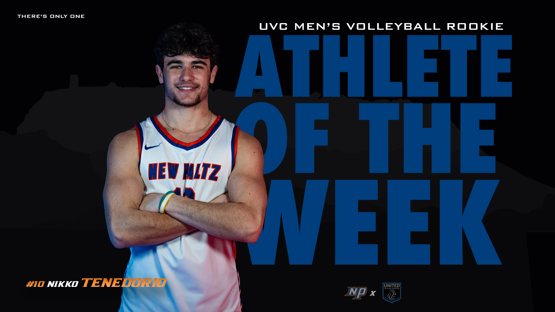 Tenedorio Rookie of the Week UVC graphic