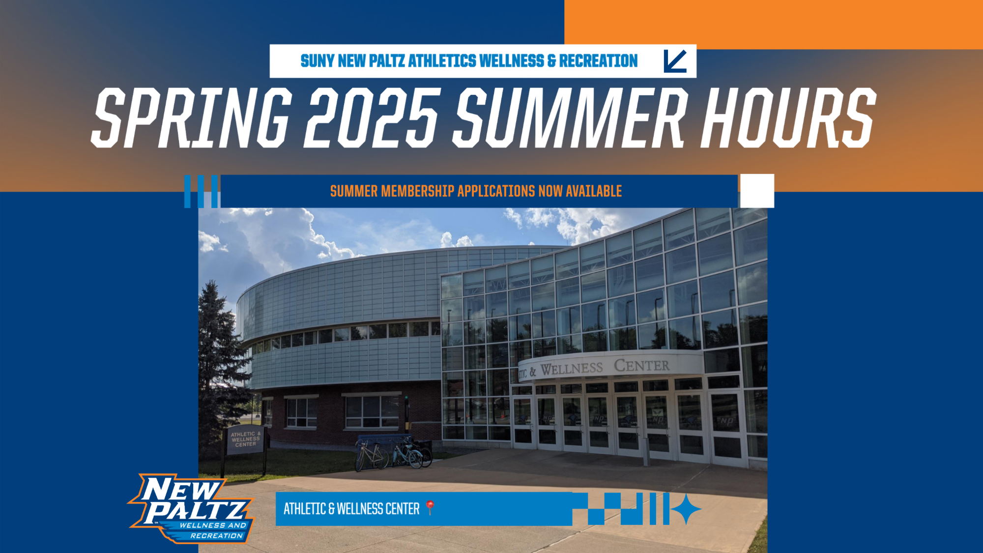 SUNY New Paltz Wellness & Recreation Announces Weekend and Fall