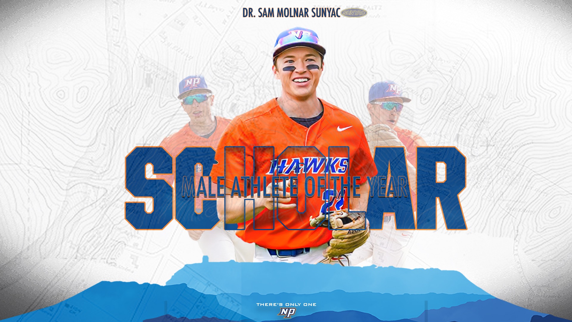 Tommy Kreider Sam Molnar SUNYAC Scholar Athlete of the Year