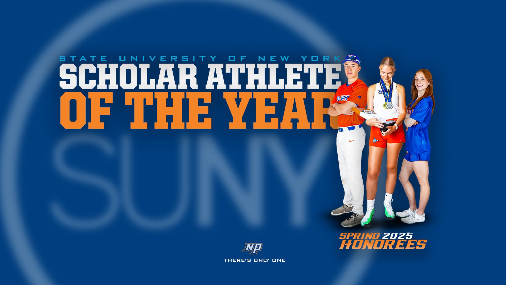SUNY Scholar Athlete Spring main story graphic 2025