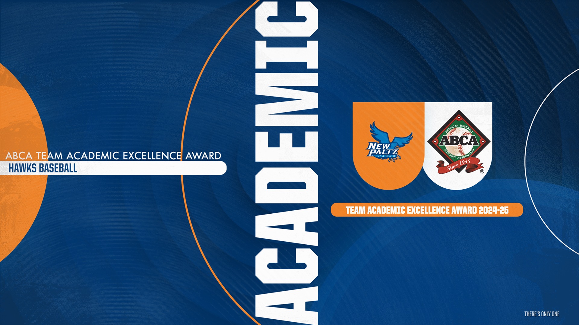 Baseball ABCA Academic Team Excellence Award main story graphic 2024-25