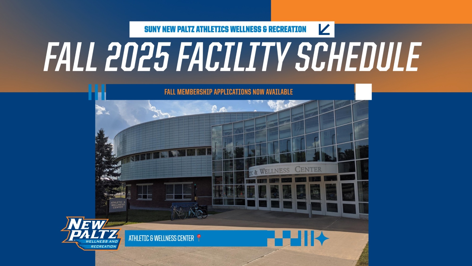 AWC & Elting Gym & Eling Pool Fall 2025 Facility Hours main story graphic
