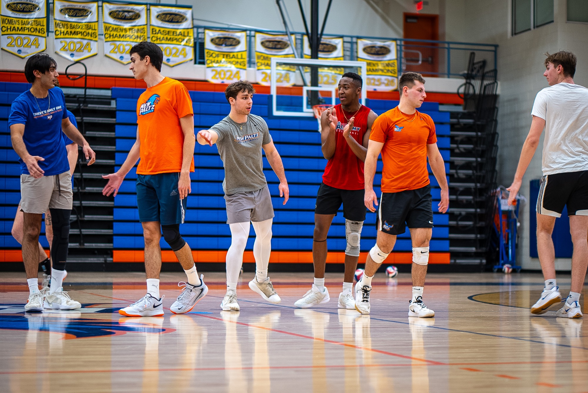 Hawks during a preseason practice 