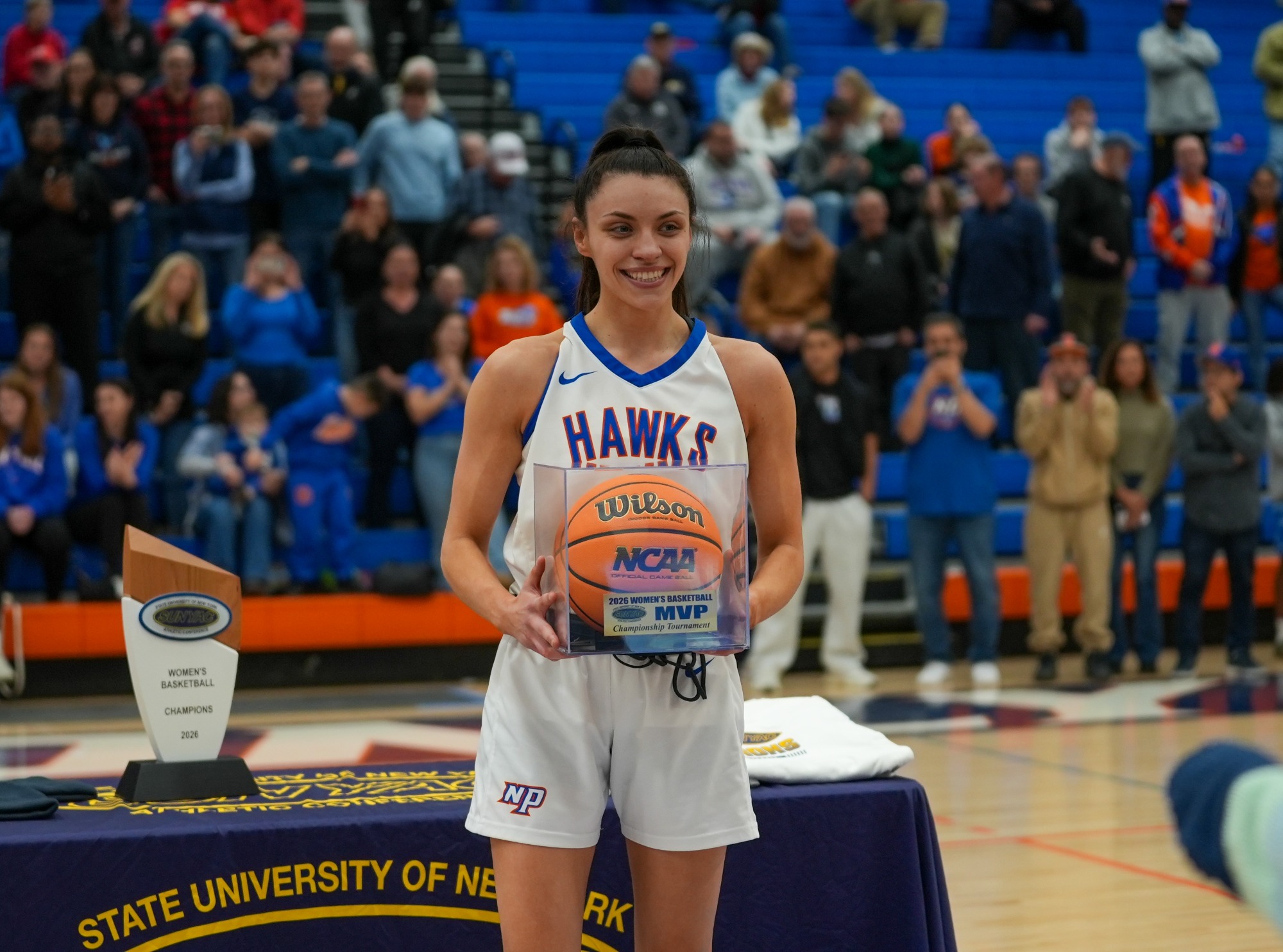 SUNYAC Tournament MVP Brianna Fitzgerald 