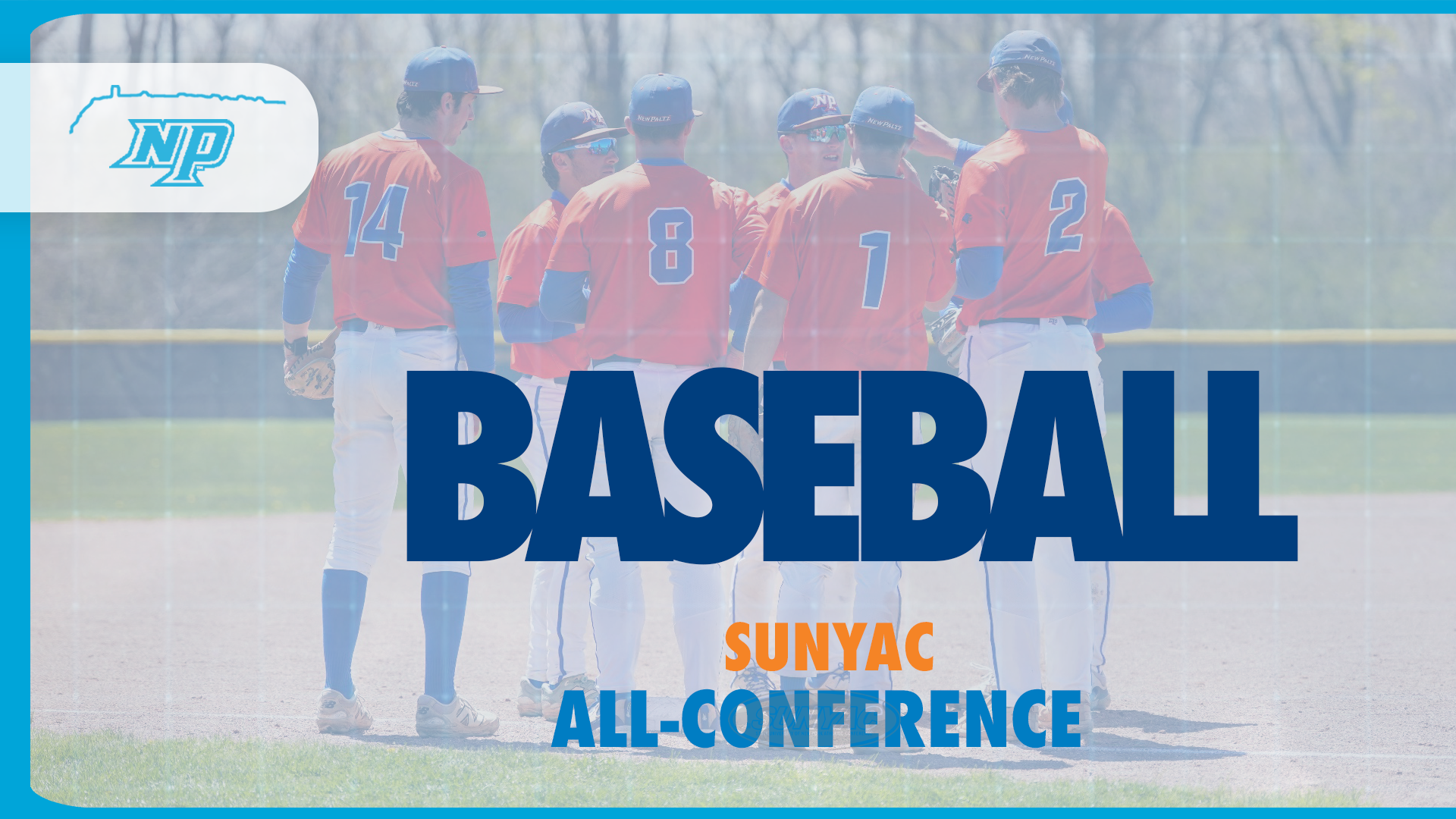 Baseball All-SUNYAC graphic main story