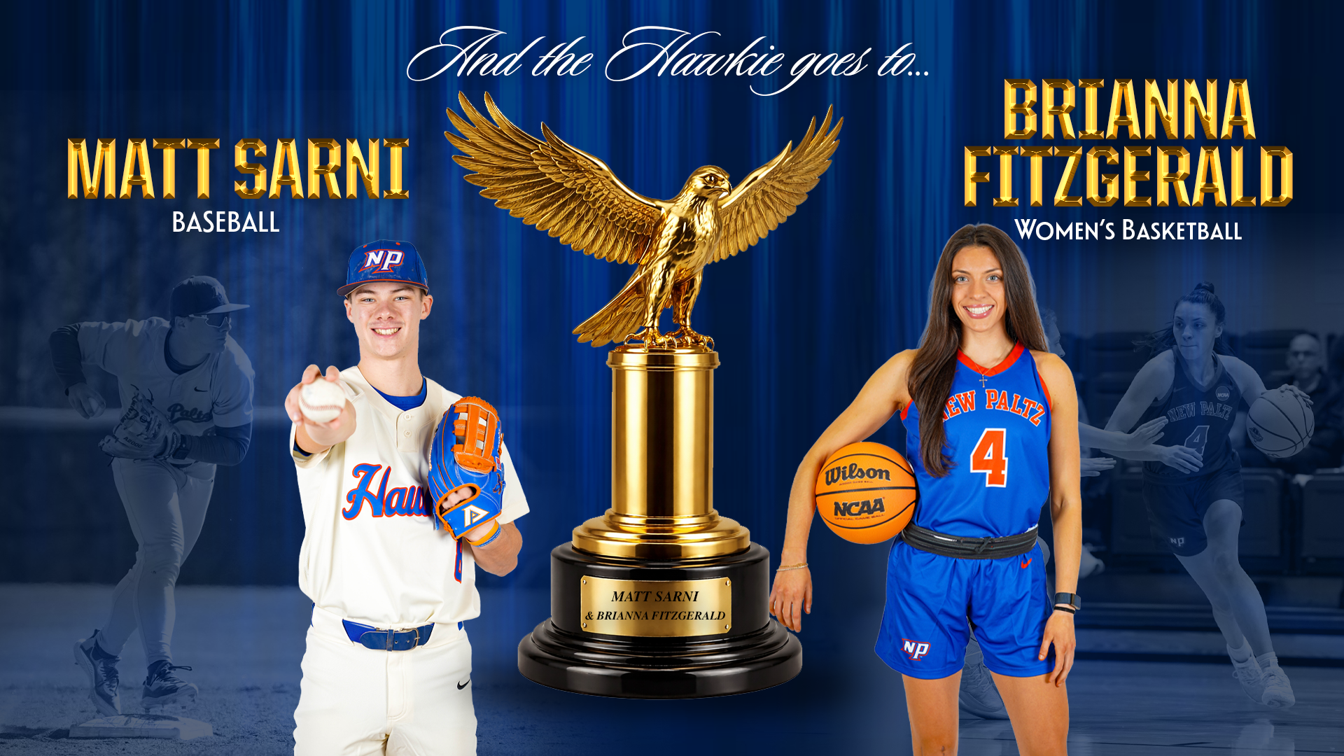 Carol Eckman and Floyd Patterson Athletes of the Year