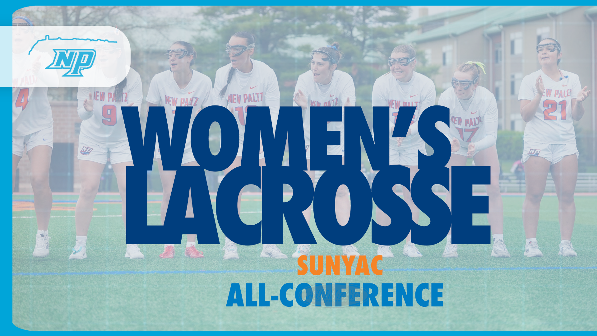 SUNYAC Women's Lacrosse All-SUNYAC main story graphic