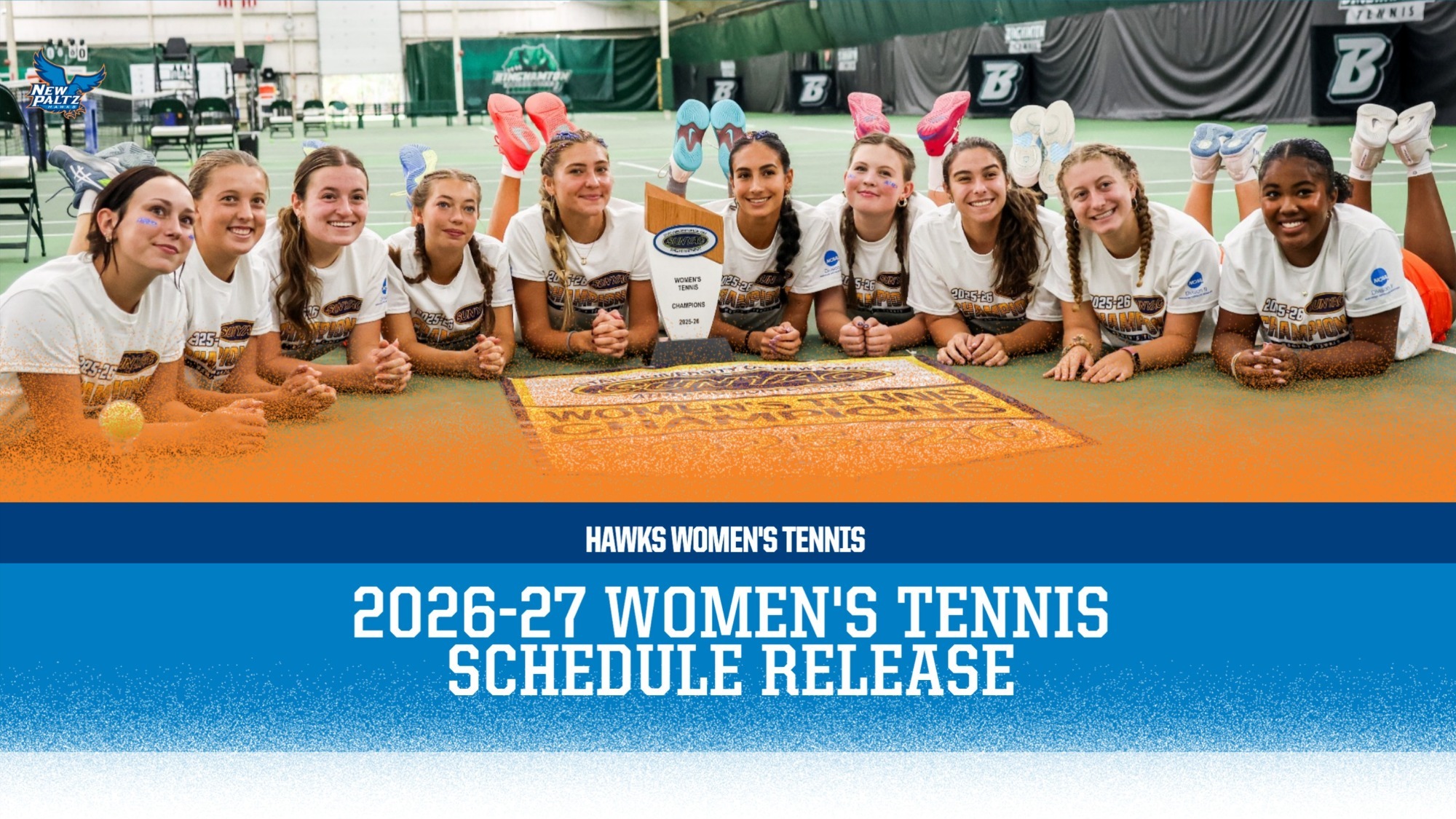 Women's tennis 26-26 schedule release 