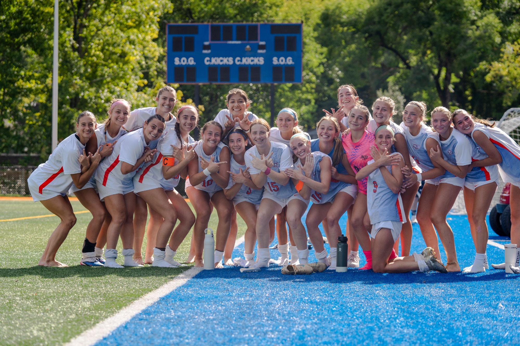WSOC Team Pic Win over No.16 William Smith 
