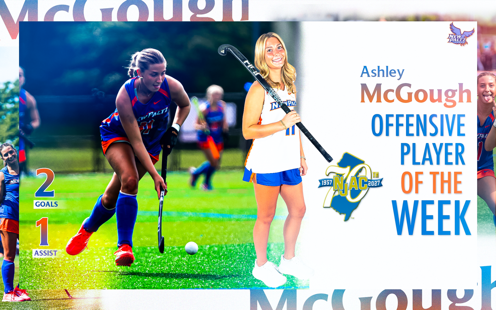 Ashley McGough NJAC POTW 9.21 - Field Hockey