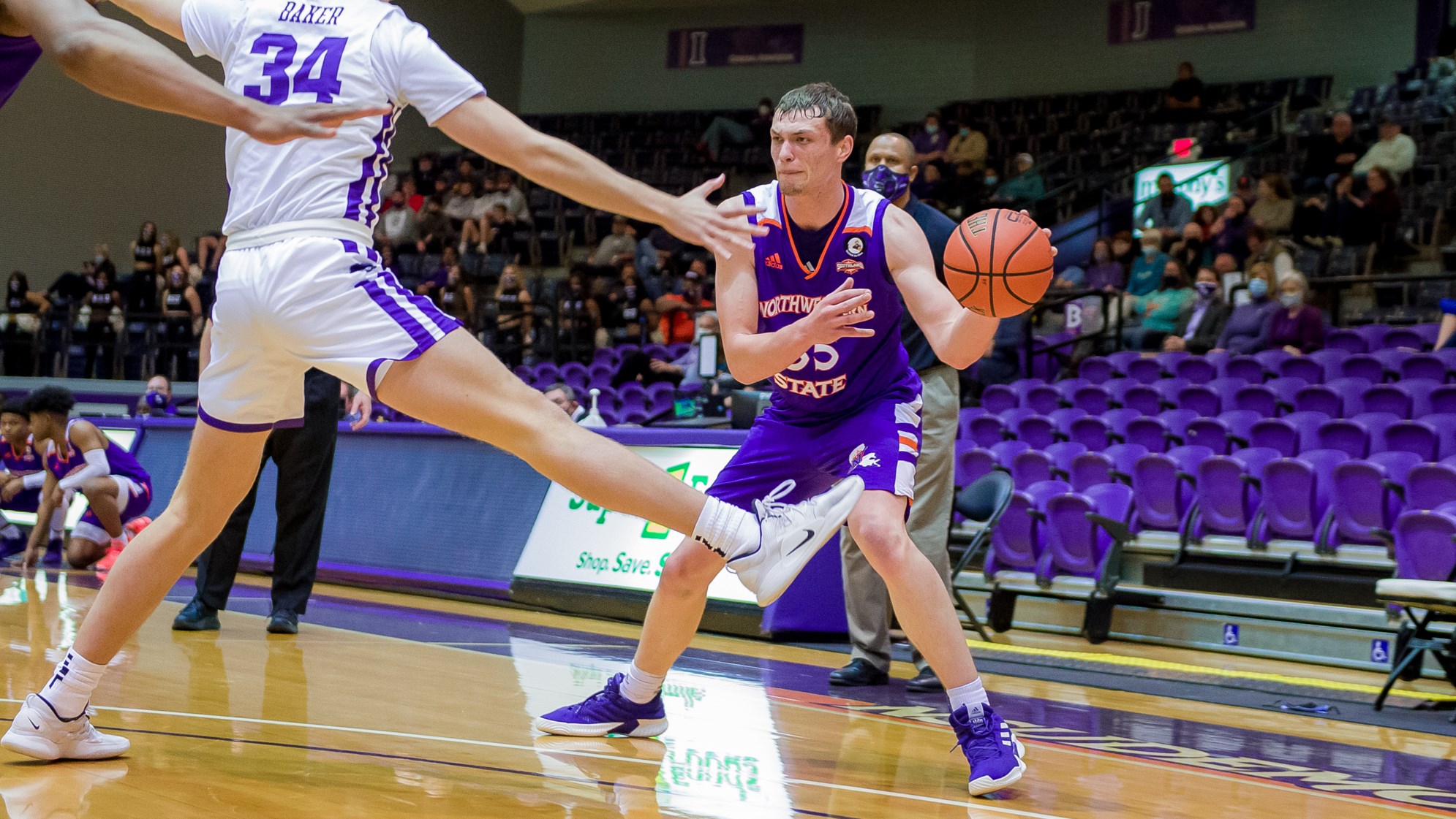 Dalin Williams Demon Basketball Northwestern State University Athletics