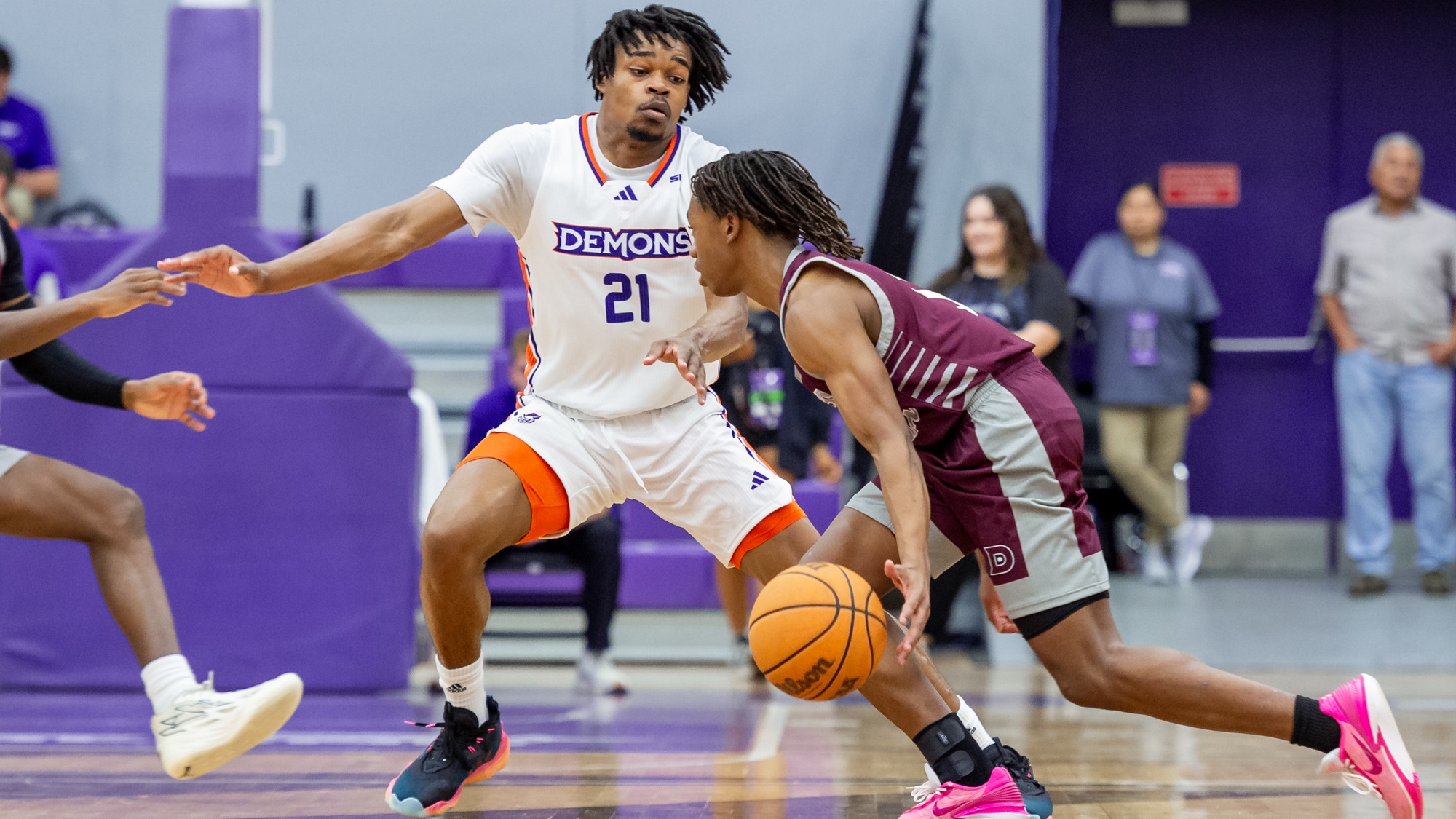 Chris Mubiru Demon Basketball Northwestern State University Athletics