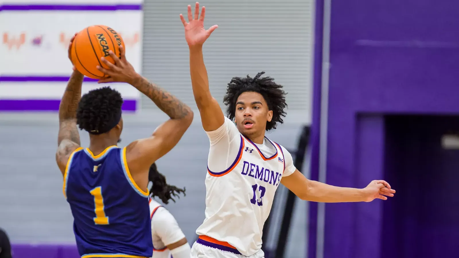 NSU 13 Justin Redmond SUNO 1 Jaylon Hicks