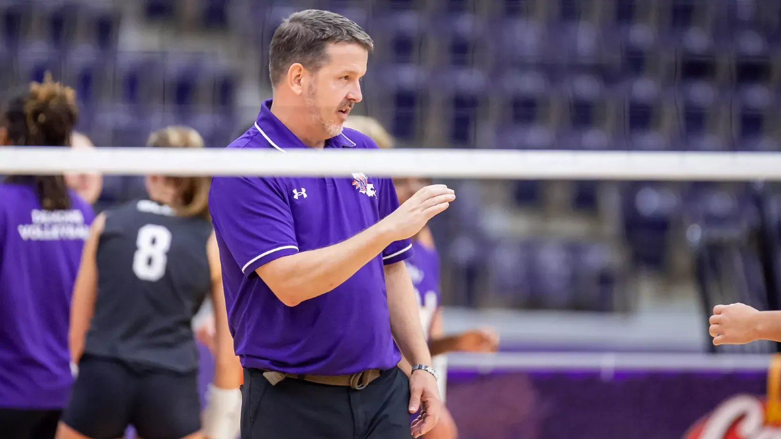 NSU Head Coach Ben Kaszeta