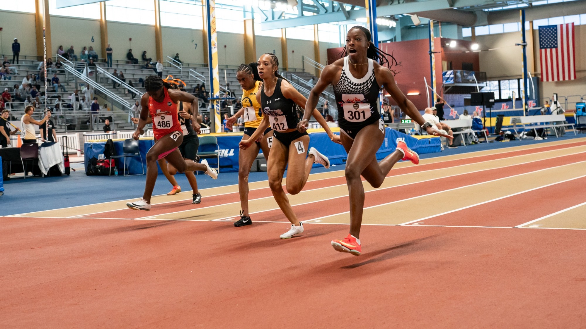 Sileena Farrell SLC Indoor Championships