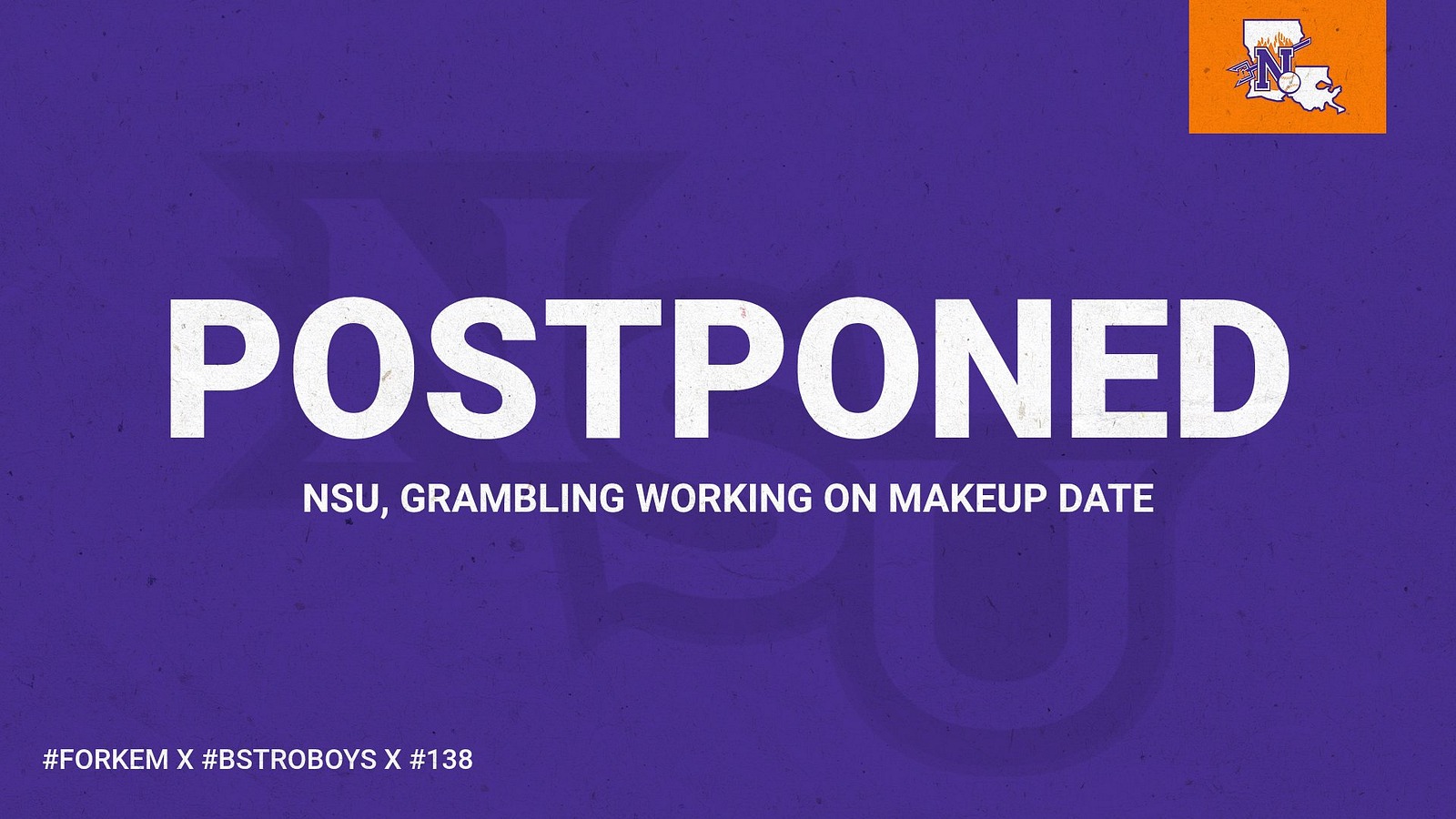 Grambling Postponement