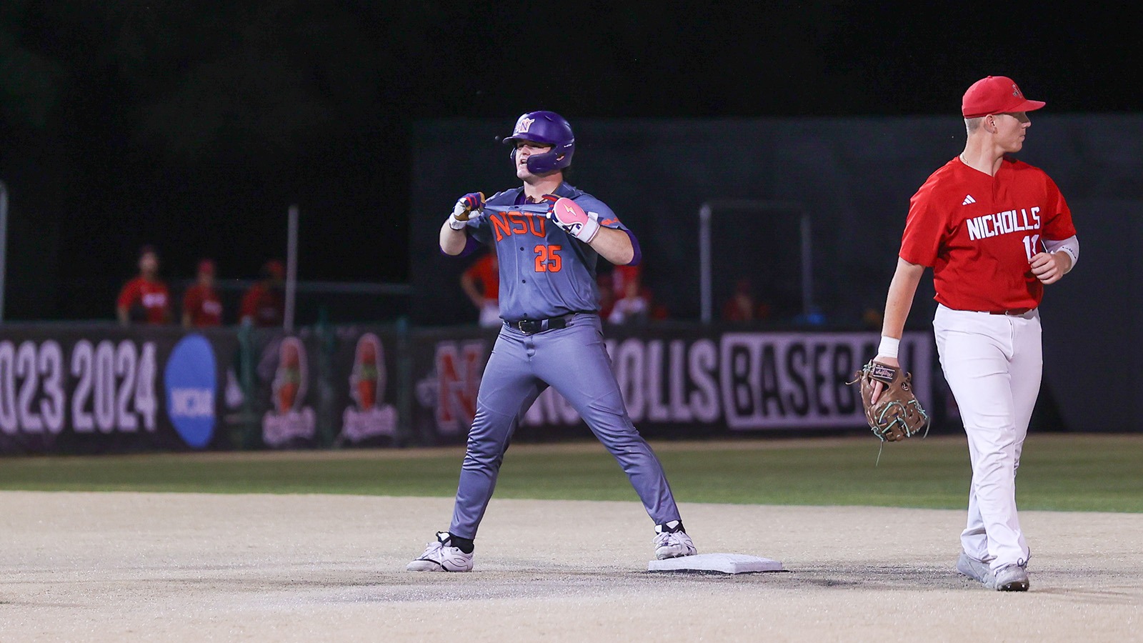 3-27 Ethan Menard at Nicholls