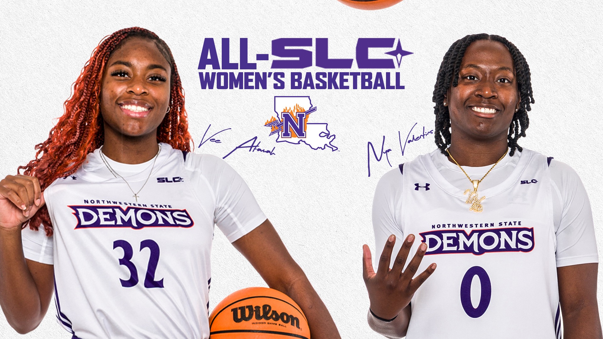 Vee and Nya All-Conference