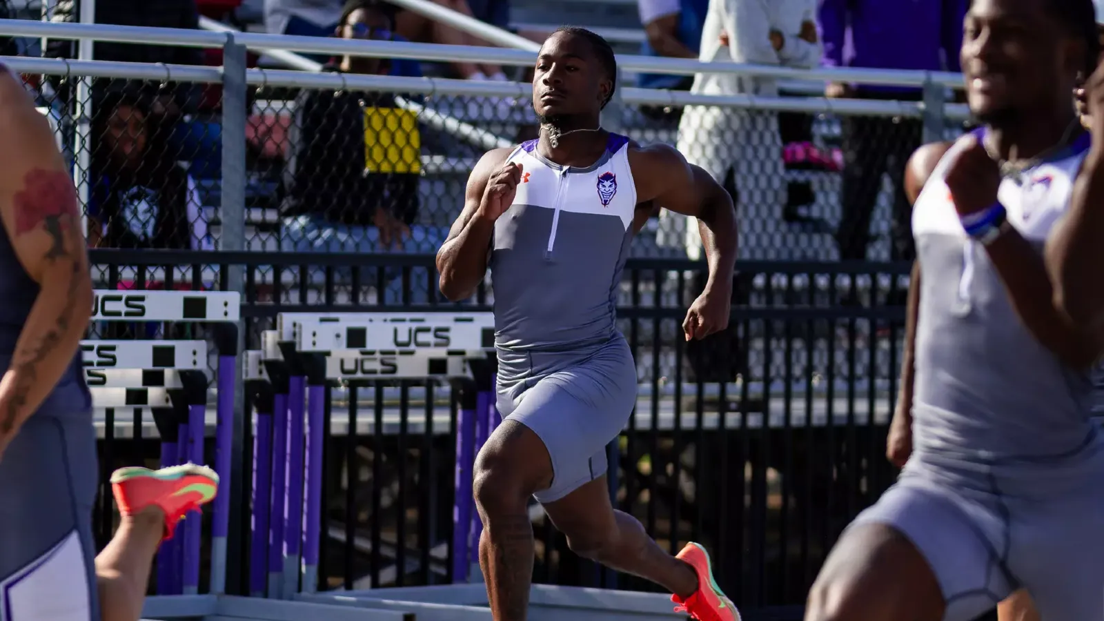 Koen Beavers in the 100 meter dash