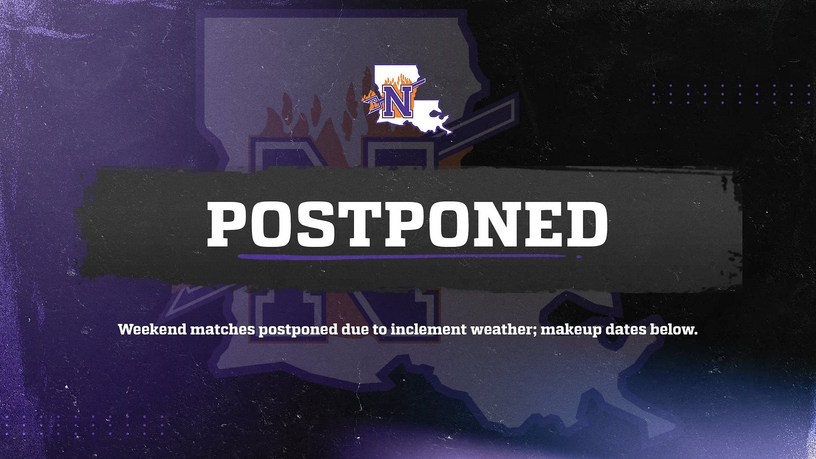 WTEN Postponed Matches