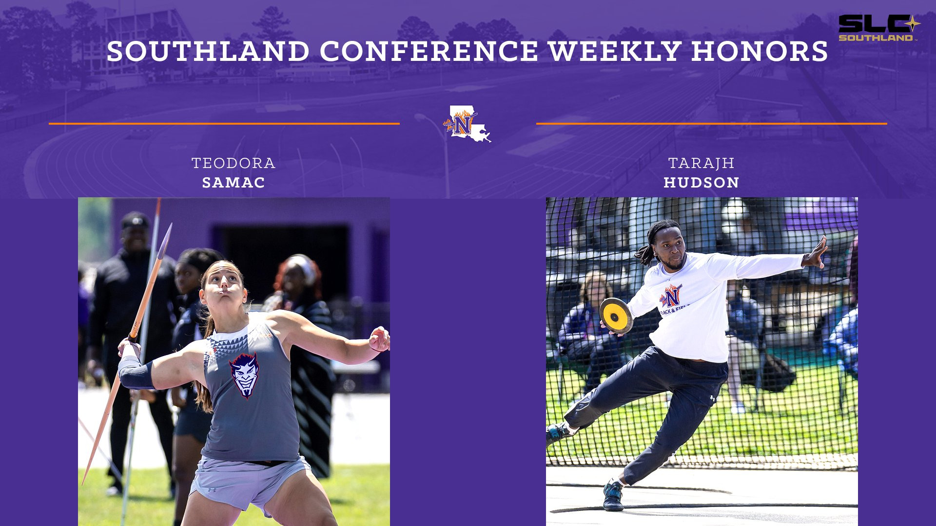 Samac, Hudson Players of the Week