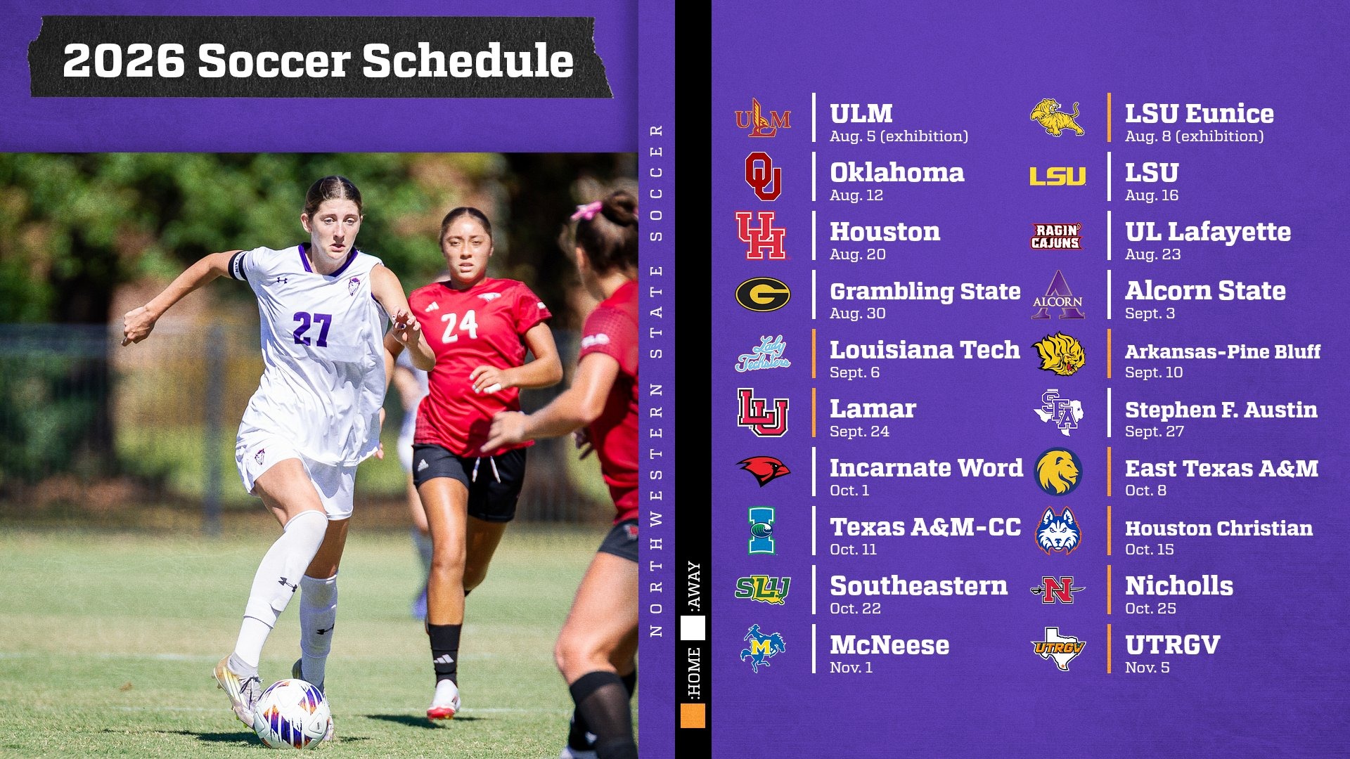 2026 Soccer Schedule