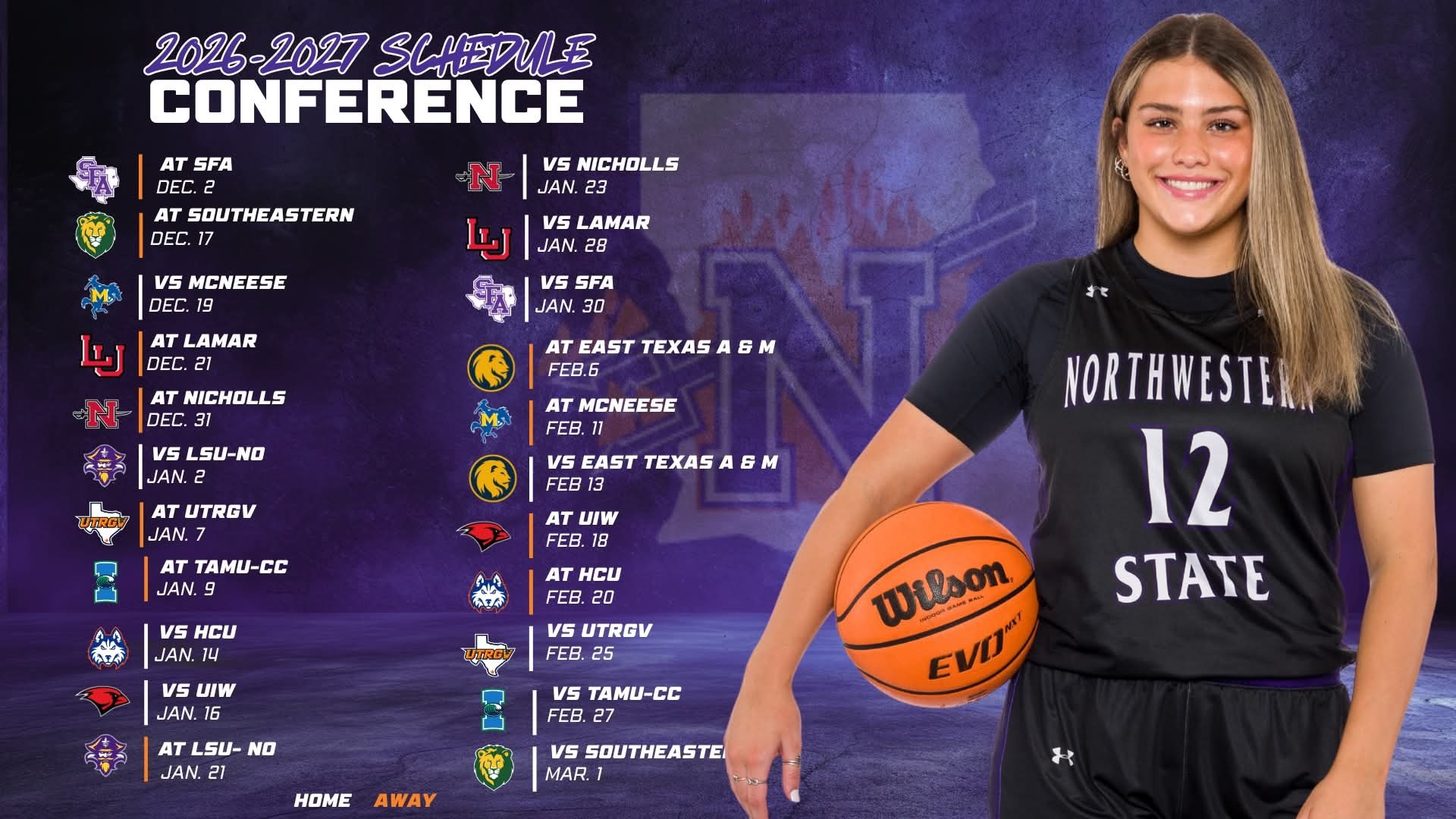 WBB SLC schedule graphic