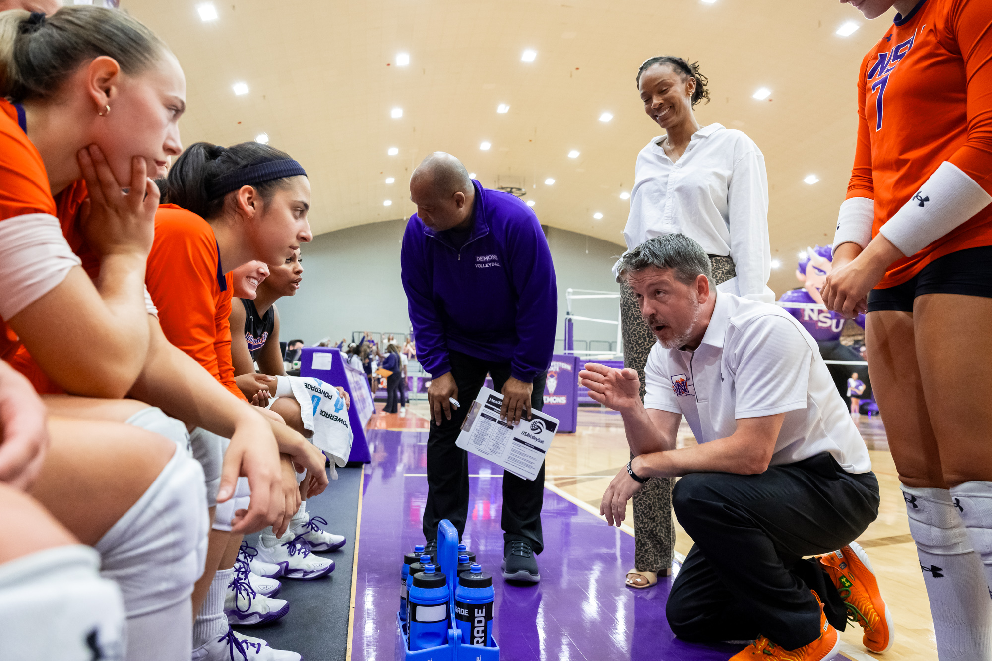 NSU Head Coach Ben Kaszeta