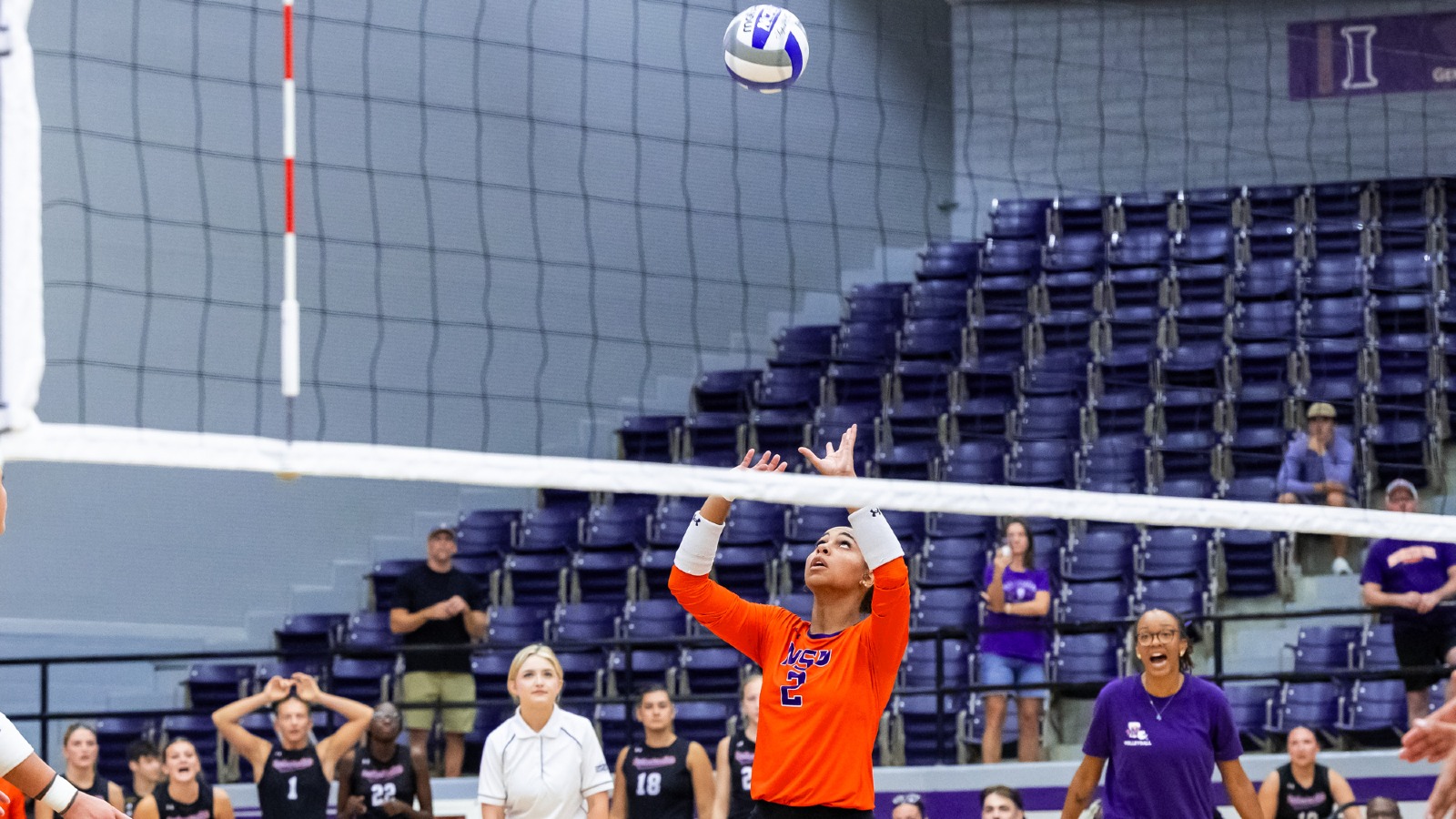 Emmarie McFarland goes for the set - 8/21/26