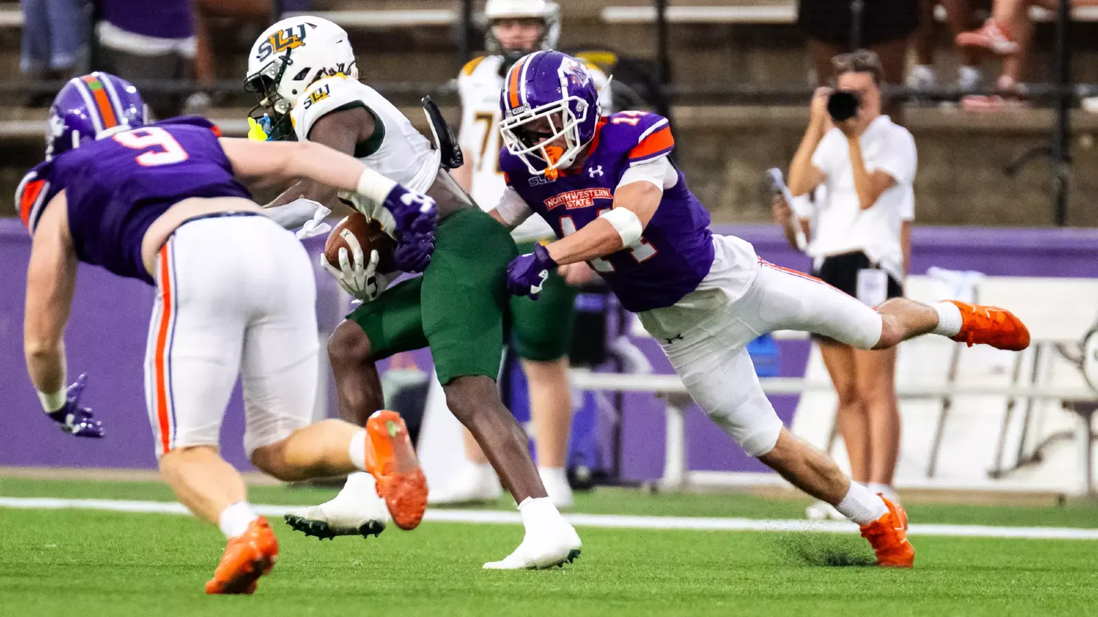 NSU 14 Joe Natali SLU 2 Kyree Paul