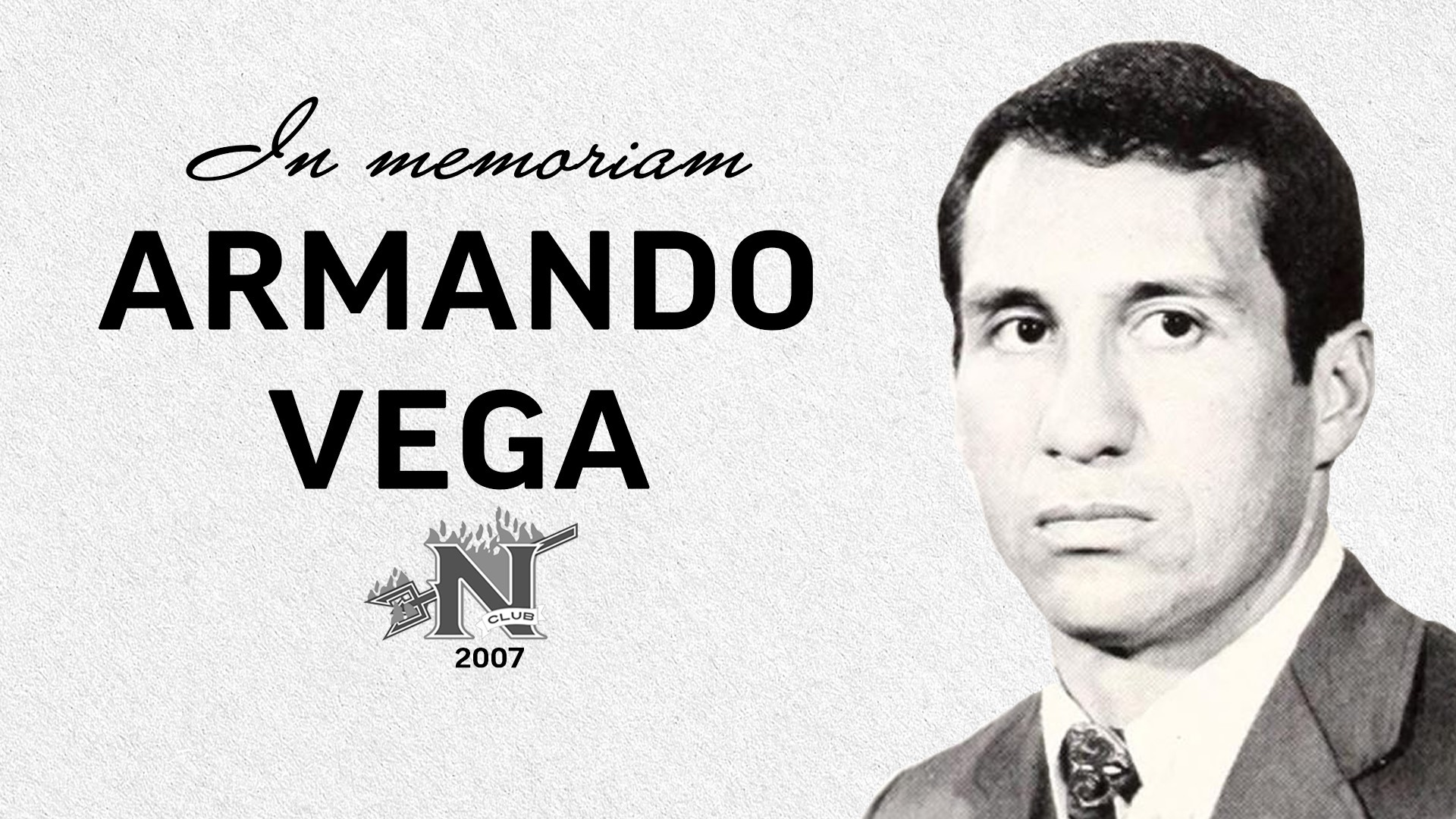 Obituary for N-Club Hall of Famer Armando Vega 