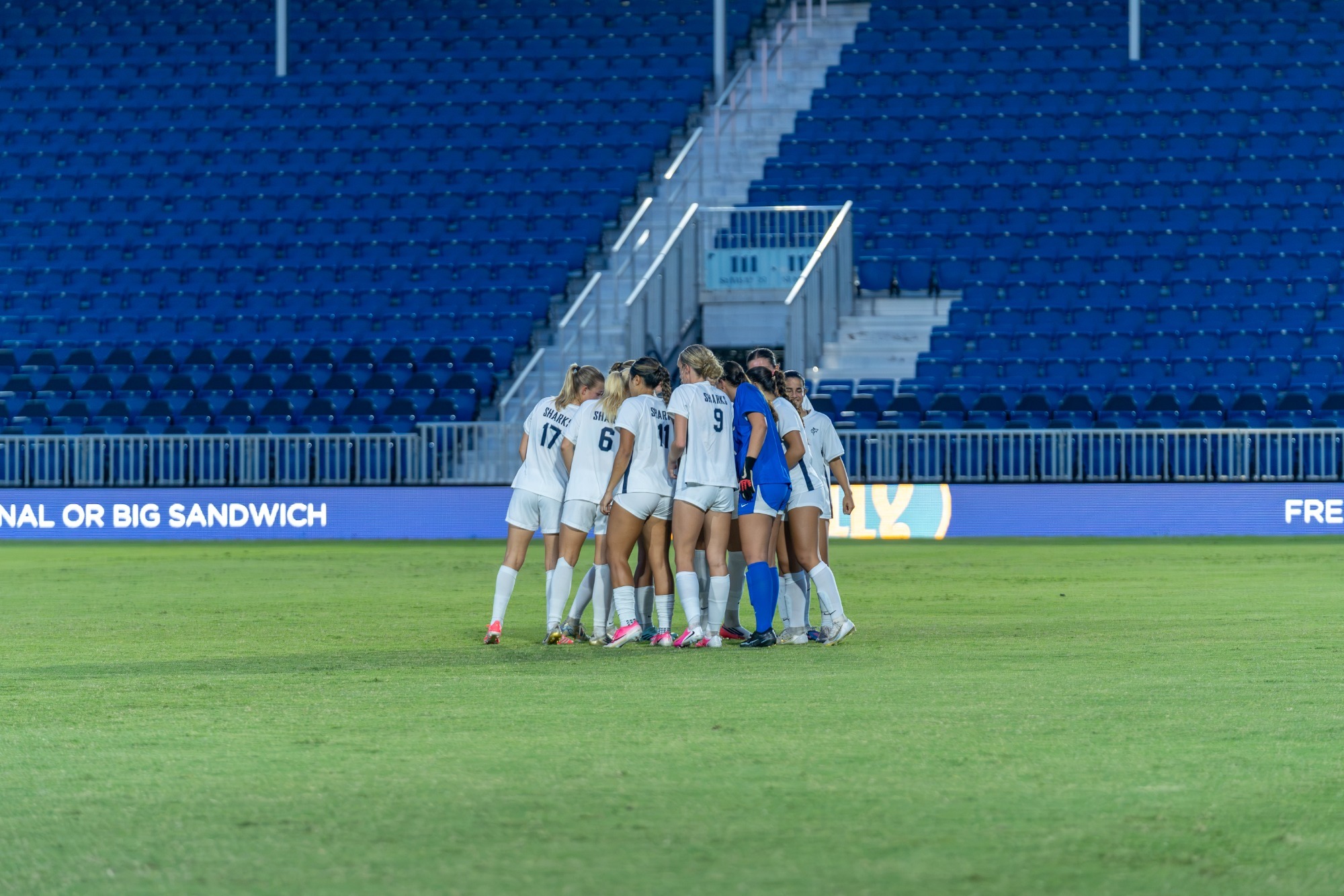 women's huddle