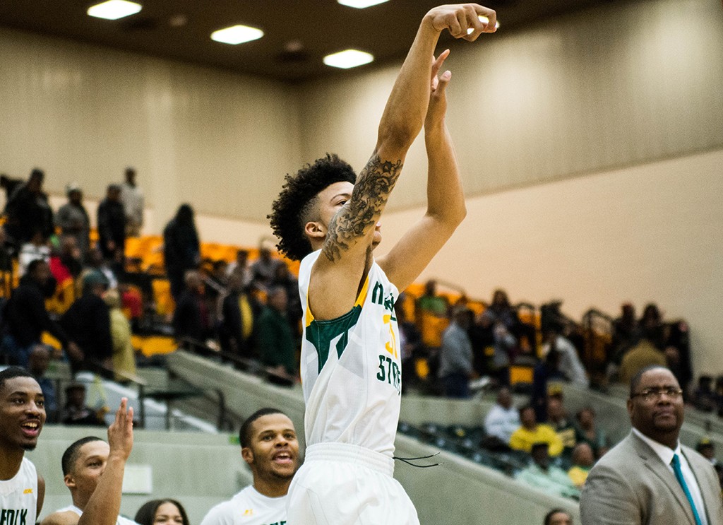 Justin Peebles Men's Basketball Norfolk State University Athletics