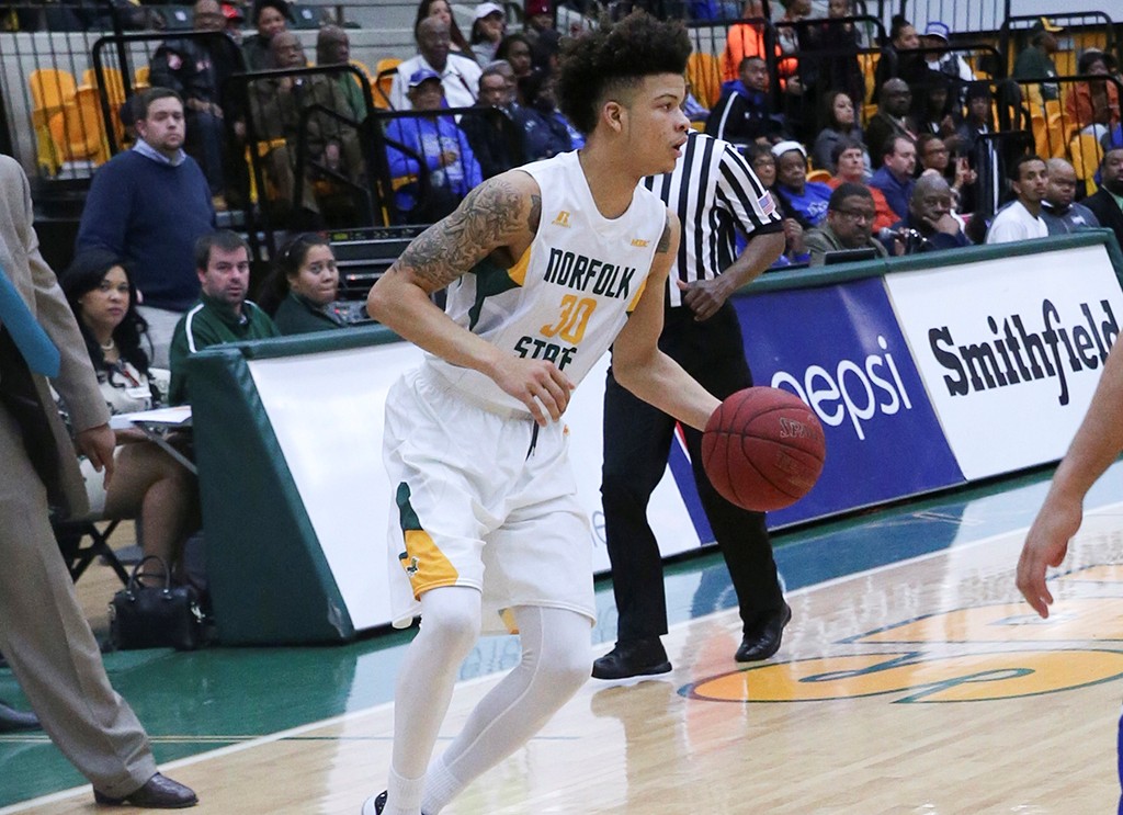 Justin Peebles Men's Basketball Norfolk State University Athletics