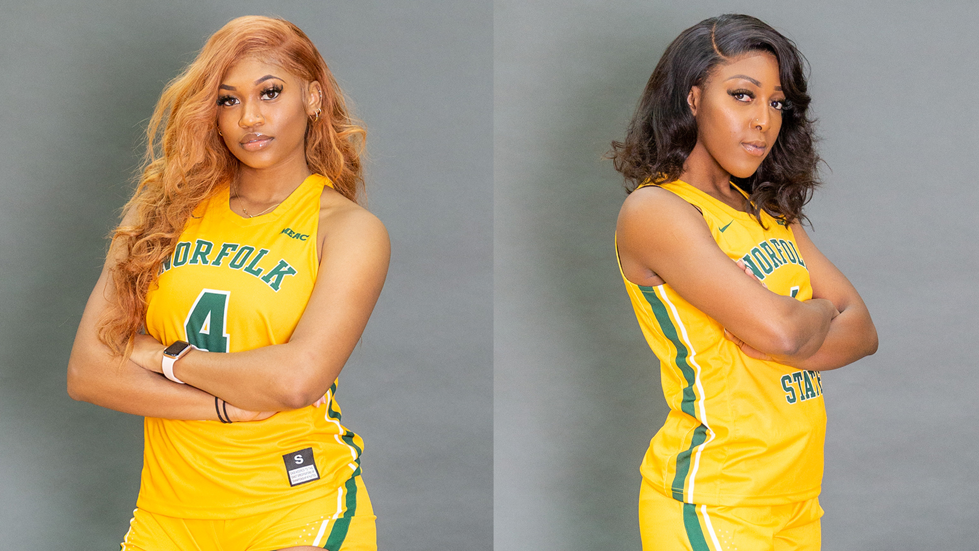 Jalynn Holmes and Mangela Ngandjui