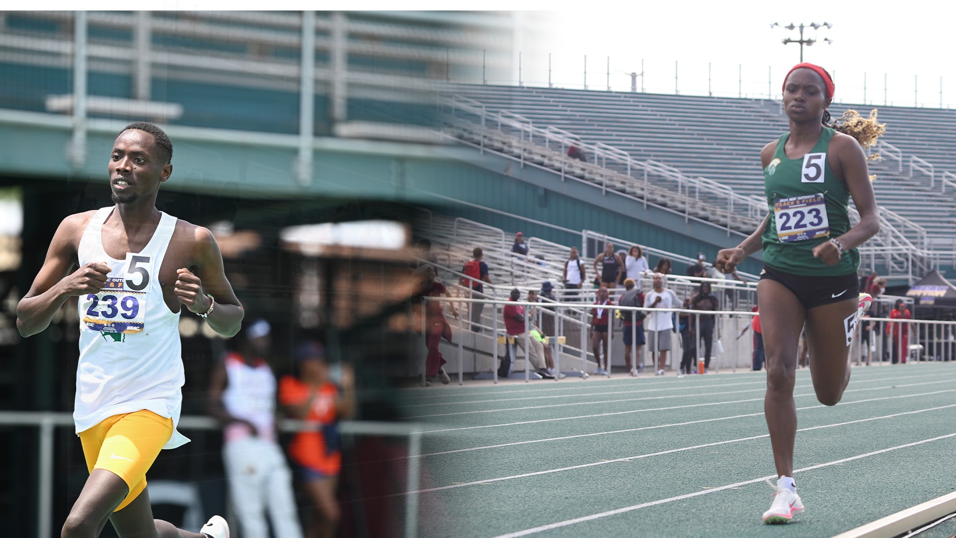 Yvone Sandui and Gidion Sigei 