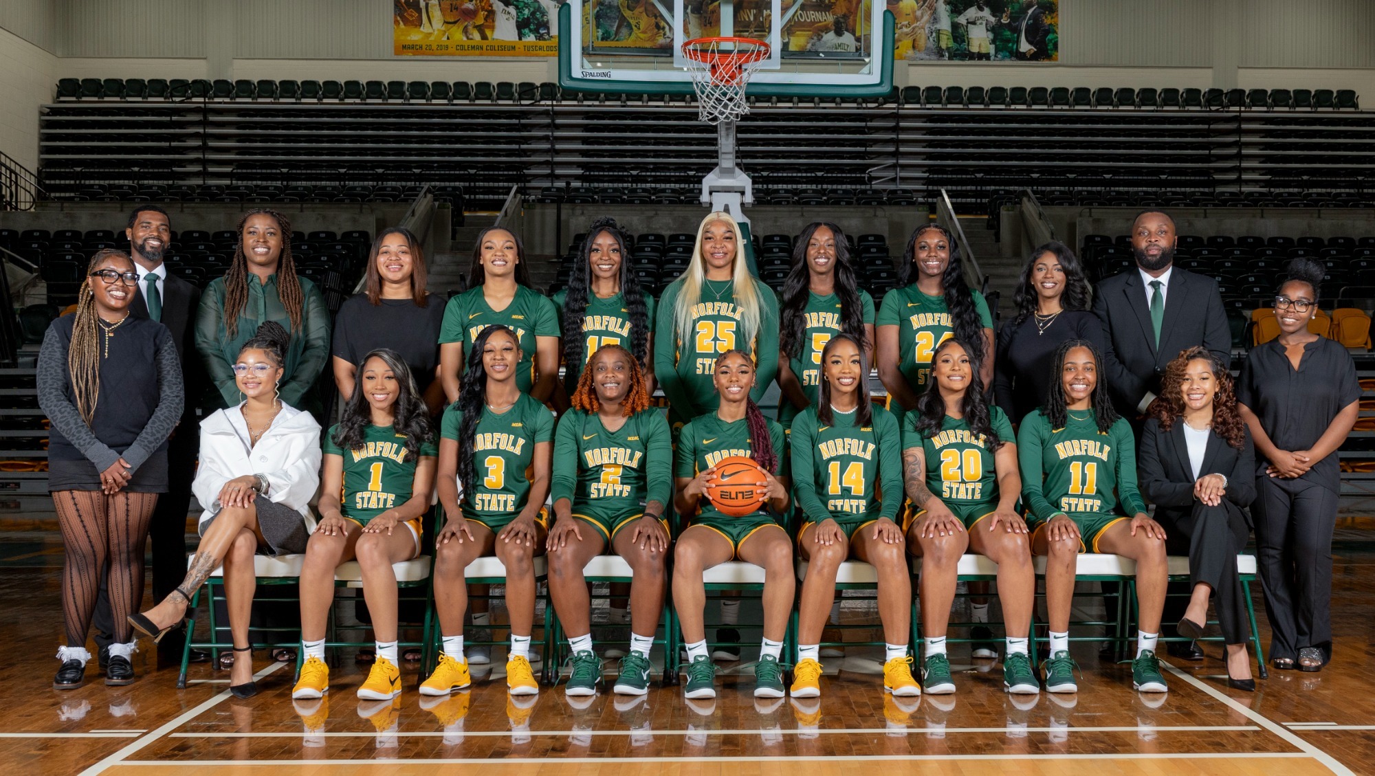 2025-26 NSU Women's Basketball Team